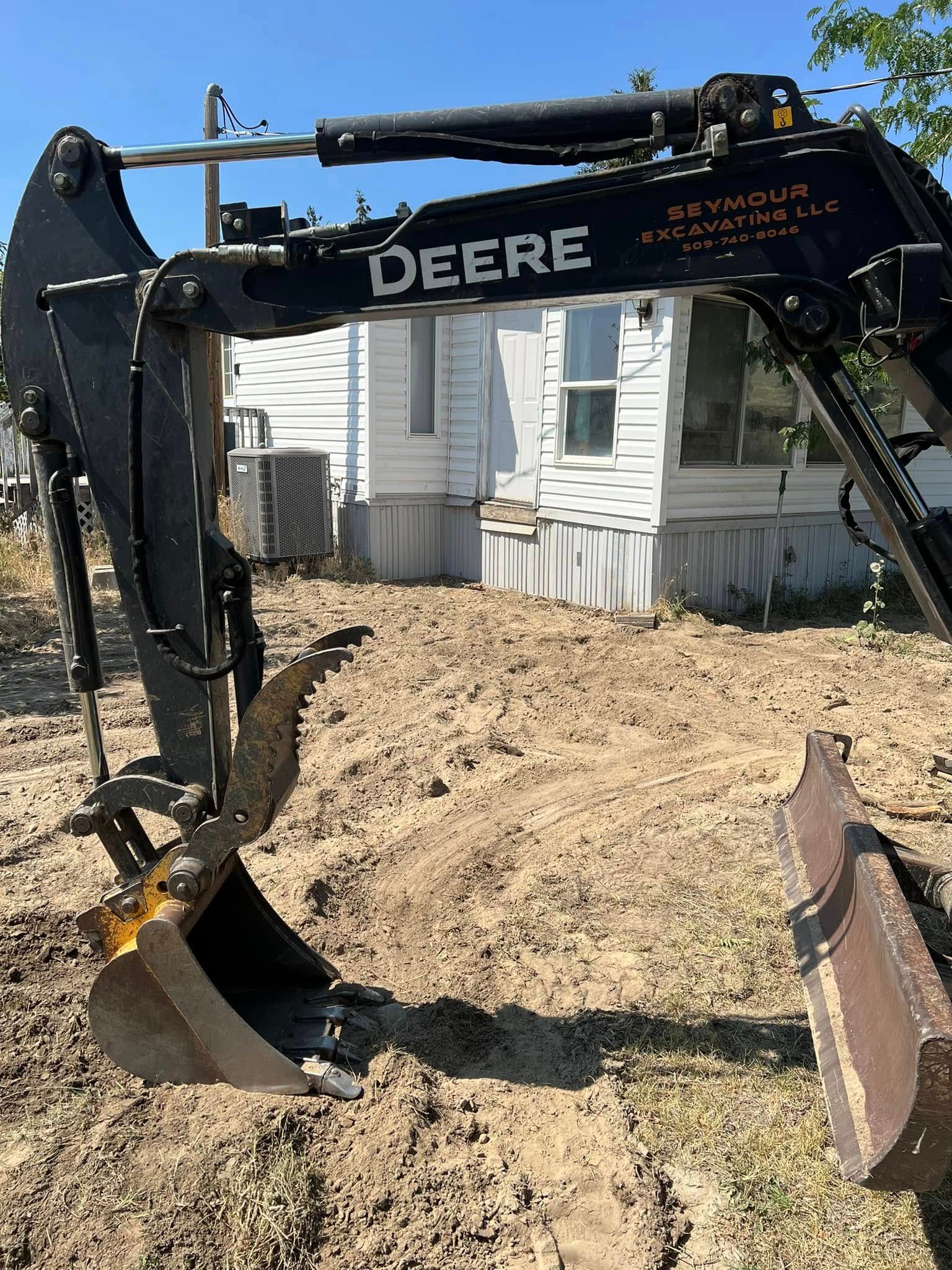 Excavation for Seymour Excavating in Omak, WA