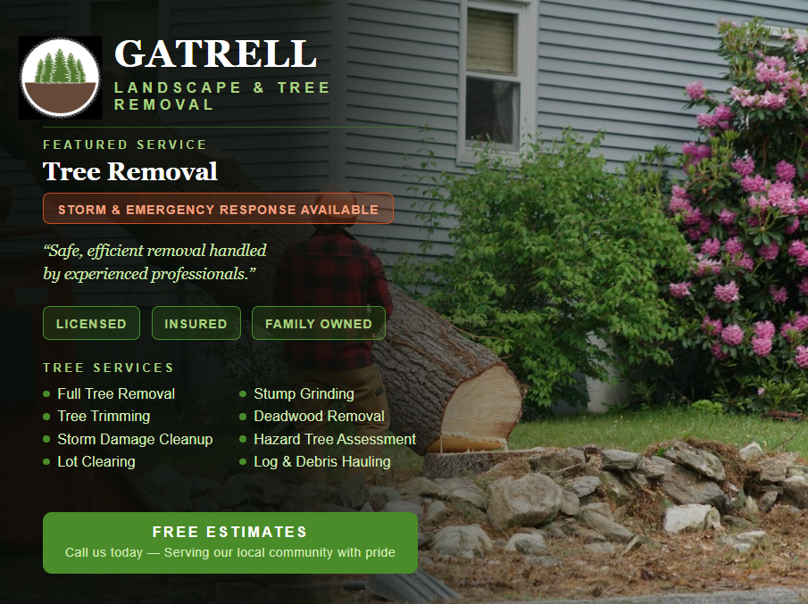 All Photos for Gatrell Landscape & Tree Removal in Bluff City, TN