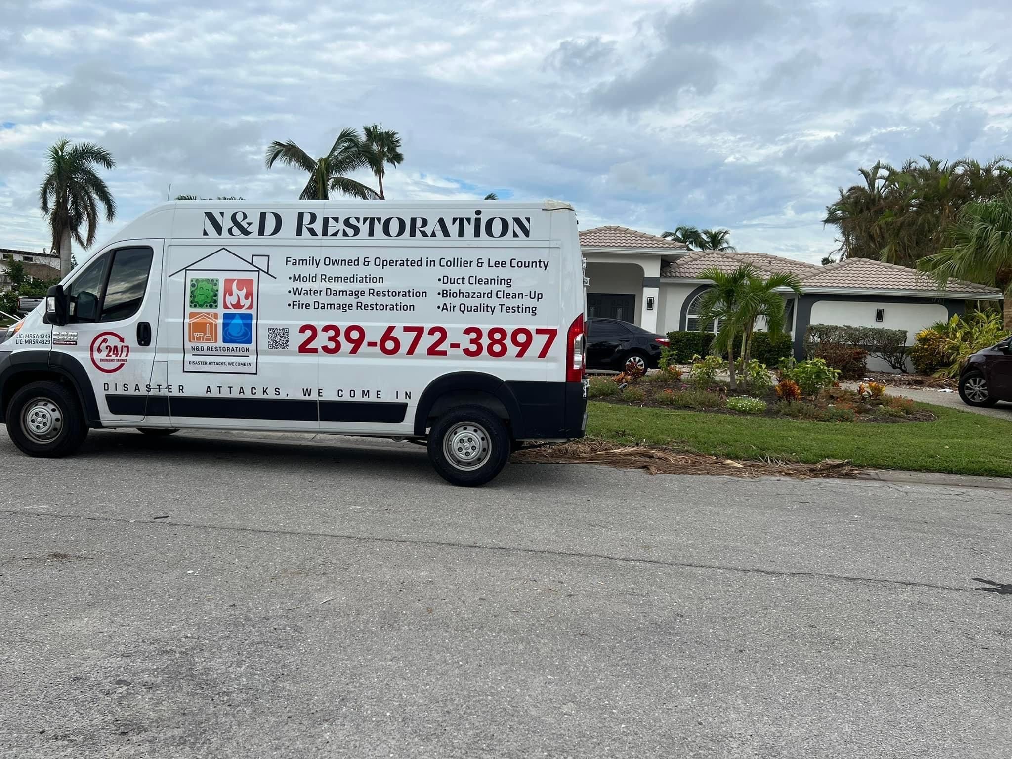  for N&D Restoration Services When Disaster Strikes, We Come In in Cape Coral,  FL
