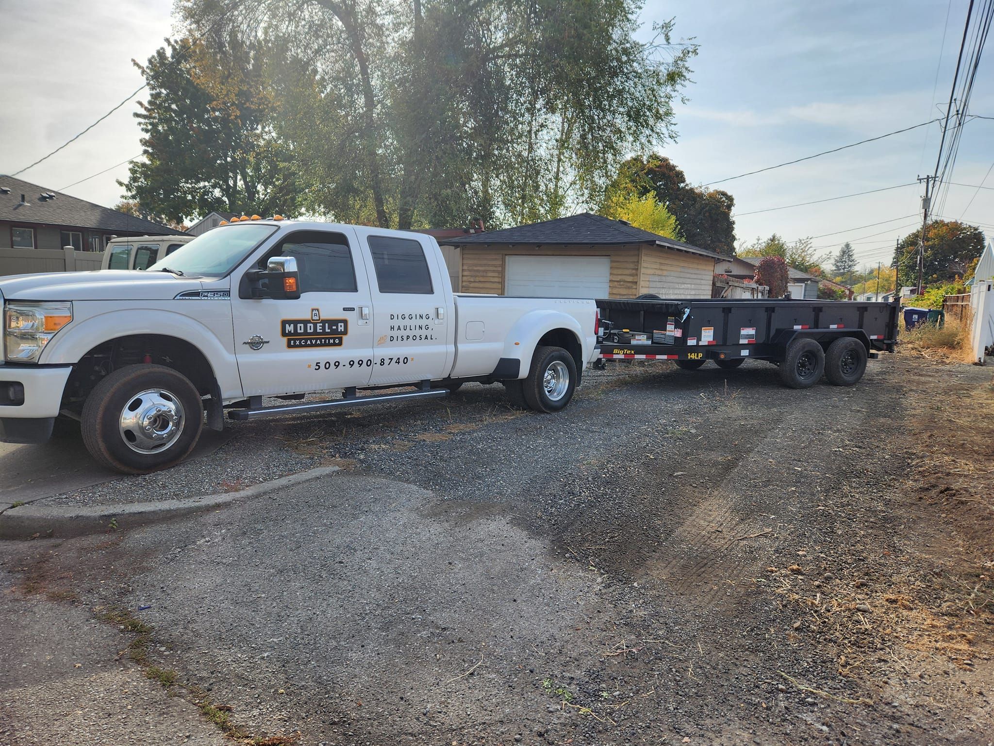  for Model A Excavating in Spokane Valley, WA