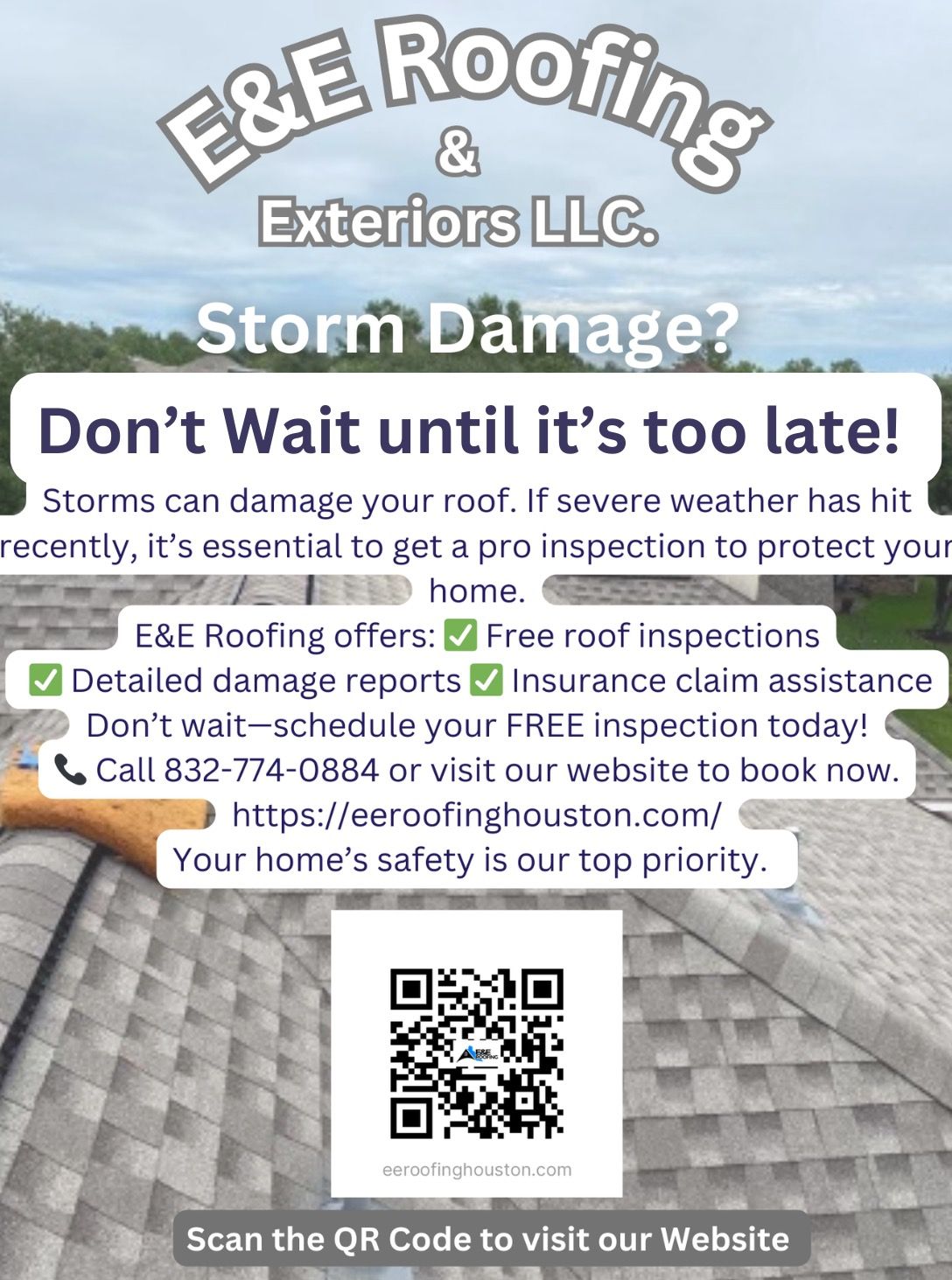  for E & E Roofing & Exteriors LLC in Baytown, TX