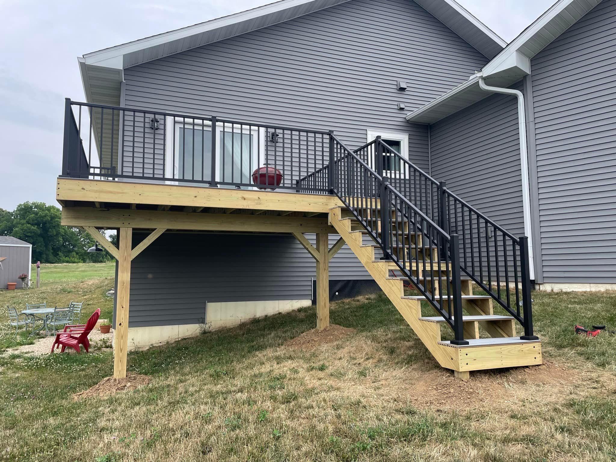 Exterior Renovations for Goeke Construction LLC in La Farge, WI
