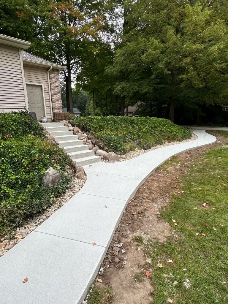 Concrete (Driveways, Sidewalks, Patios) for Curb Concepts Plus in Mishawaka, IN