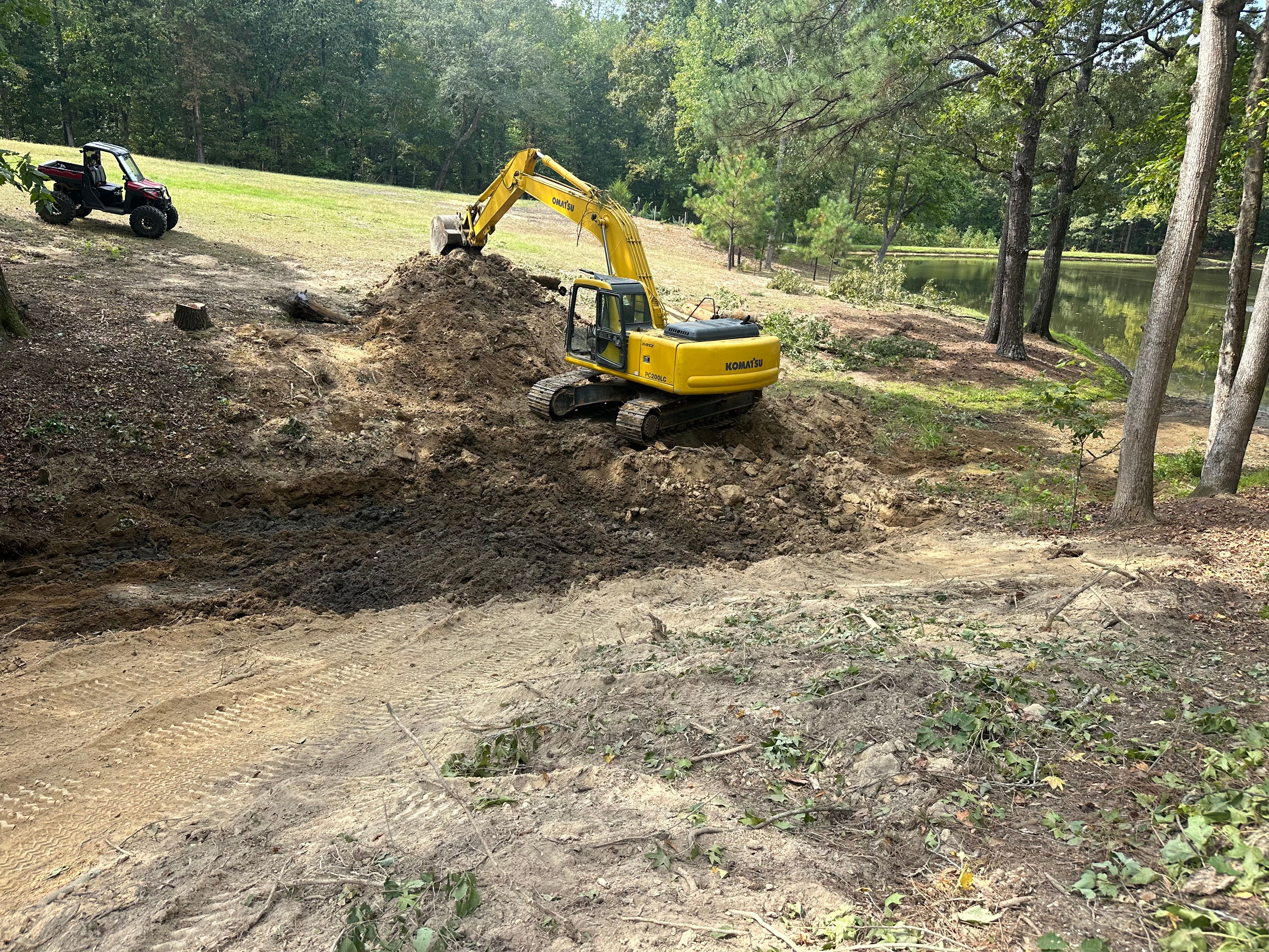 Excavating for REJ Hauling in Jemison, AL