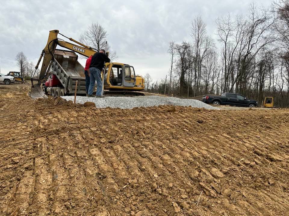 Excavation for Tom Patterson & Son General Contracting LLC in Uniontown,  PA