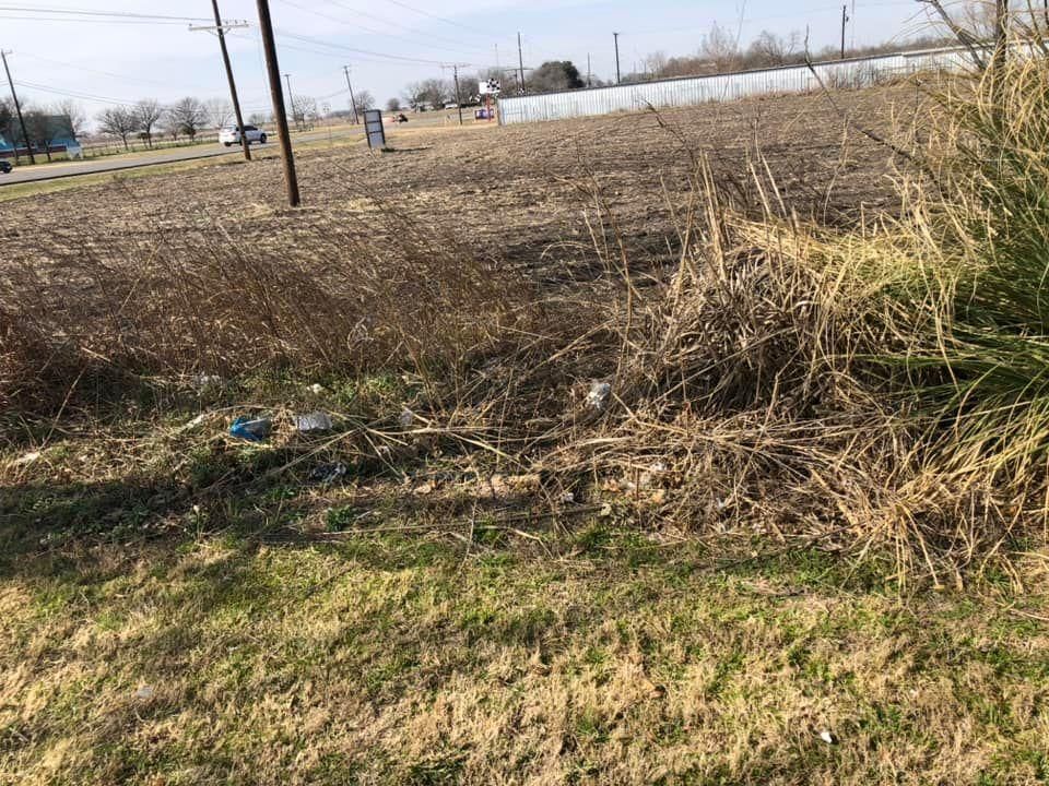 Mowing for Allen Lawn Care in Taylor, Texas