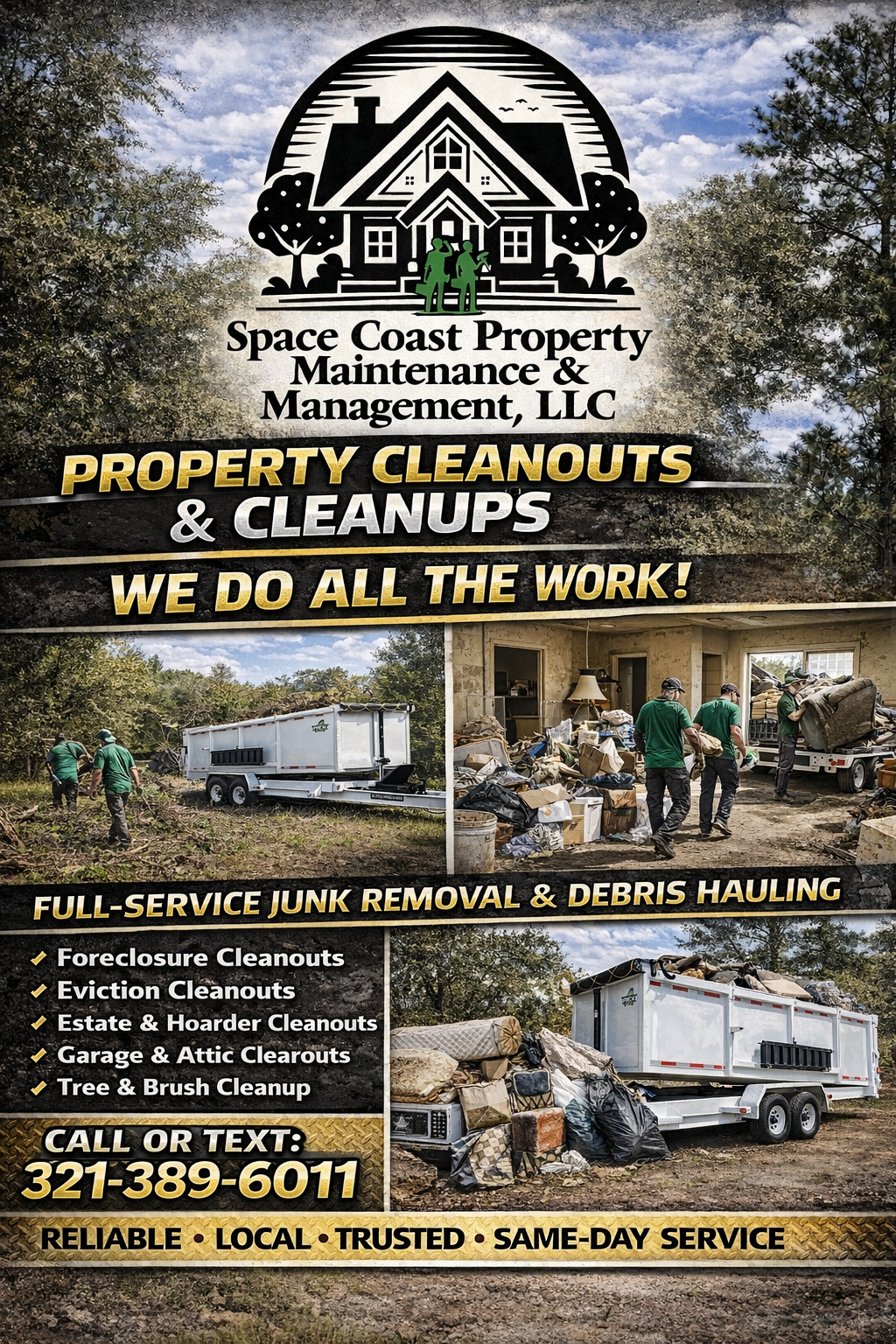  for Space Coast Property Maintenance and Management LLC in Melbourne, FL