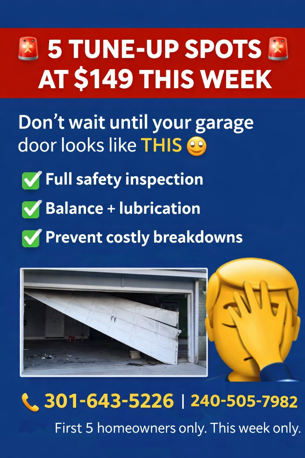  for JR Garage Door and Services in Charles County, MD