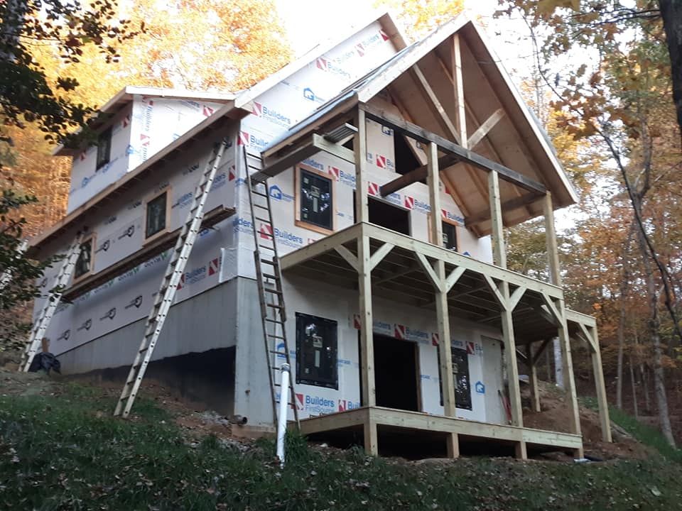 New Home Construction for Kevin Terry Construction LLC in Blairsville, Georgia