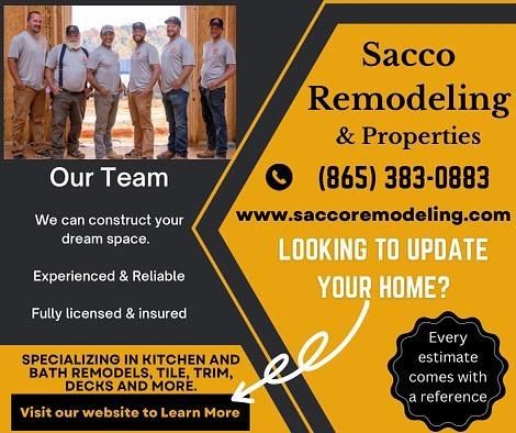 instagram for Sacco Remodeling  in Dandridge,  TN