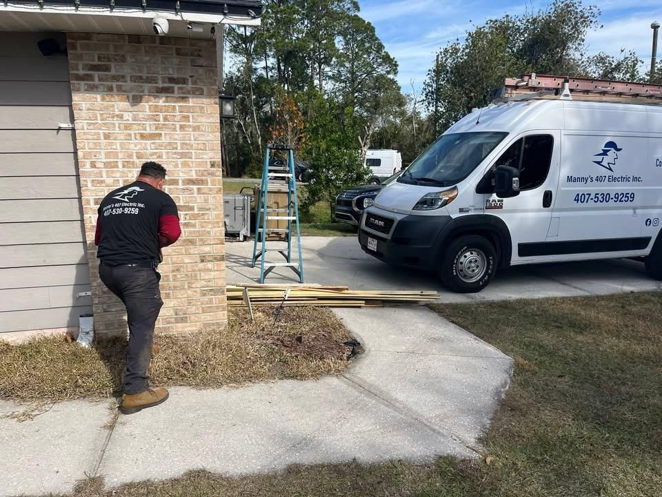  for Manny’s 407 Electric Inc in St. Cloud, FL