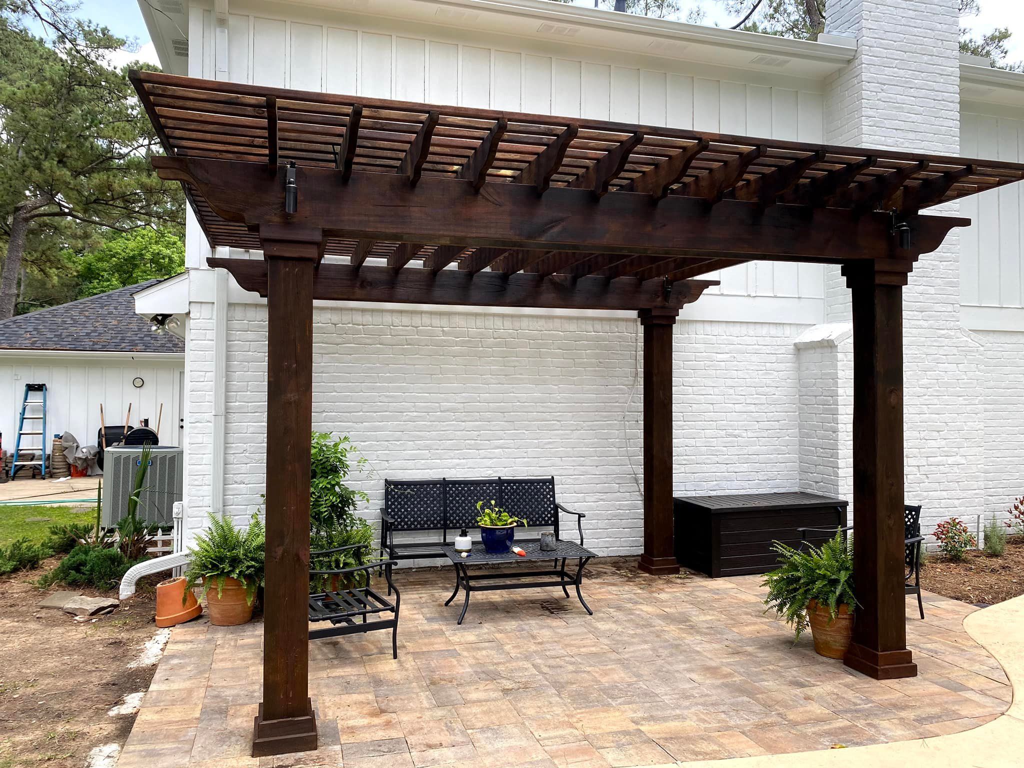 Hardscaping for Atlas Land Design in Creekside Park, TX