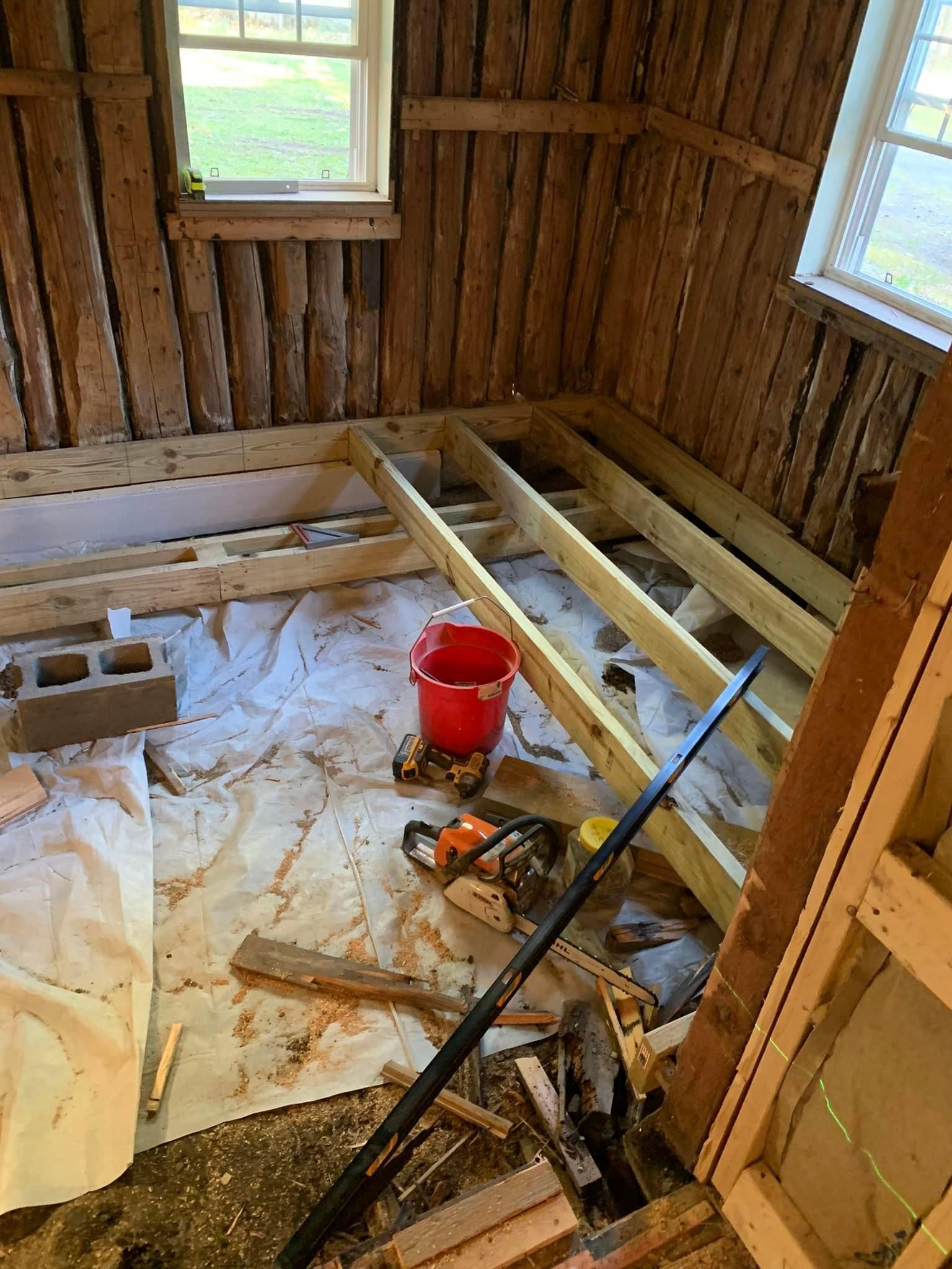 Bathroom Renovation for L.R. Platt Construction in Boonville, New York