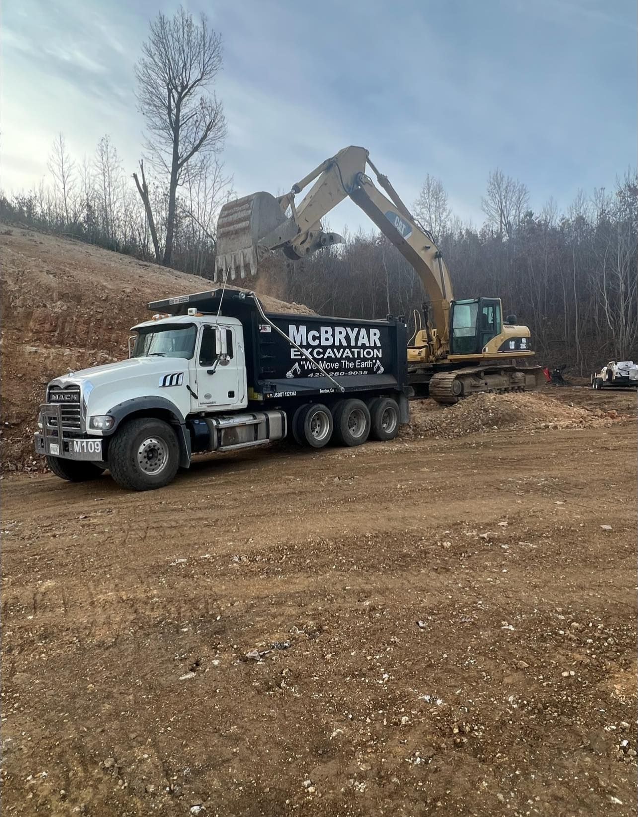  for McBryar Excavation in Trenton, GA