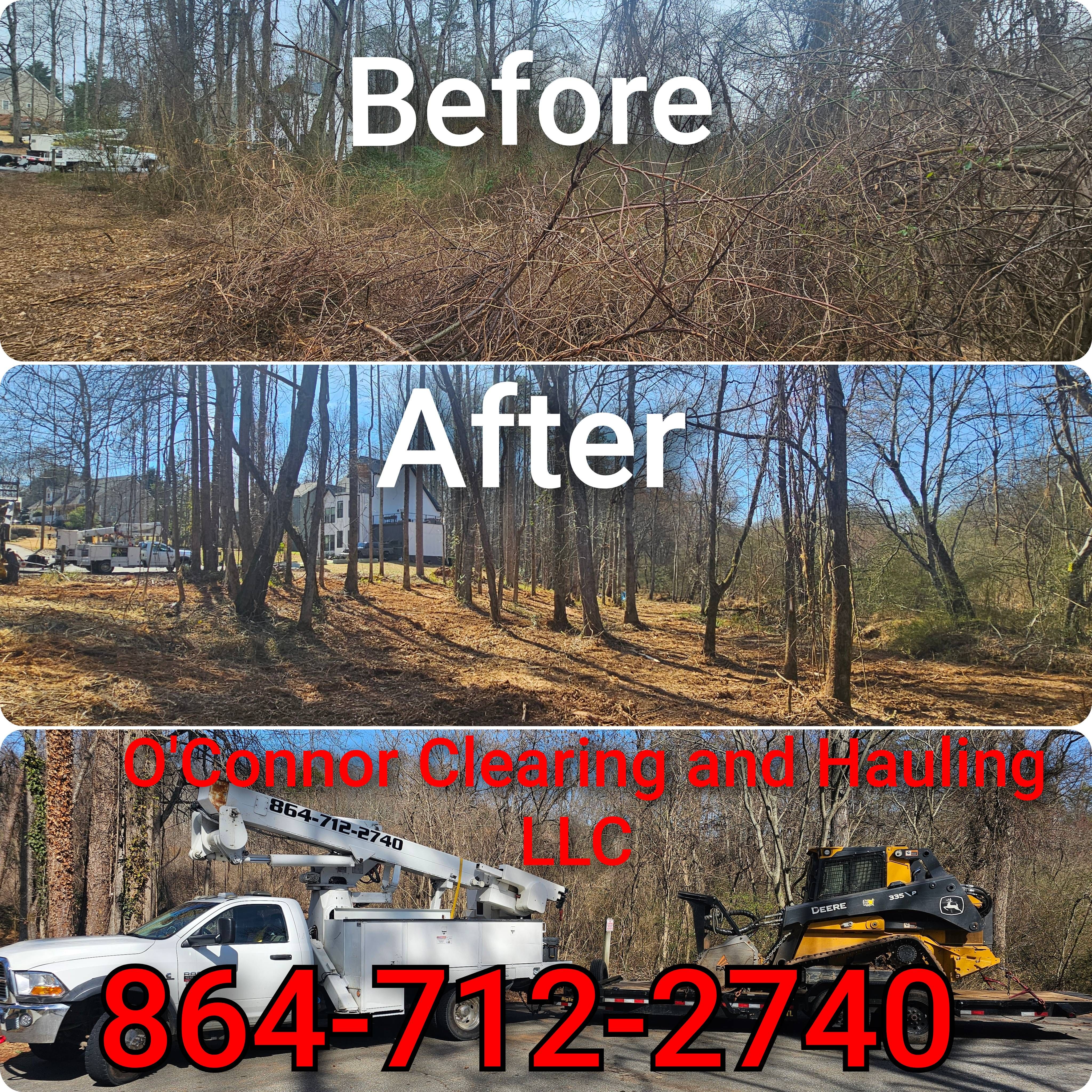 for O'Connor Clearing and Hauling LLC in Anderson County, SC