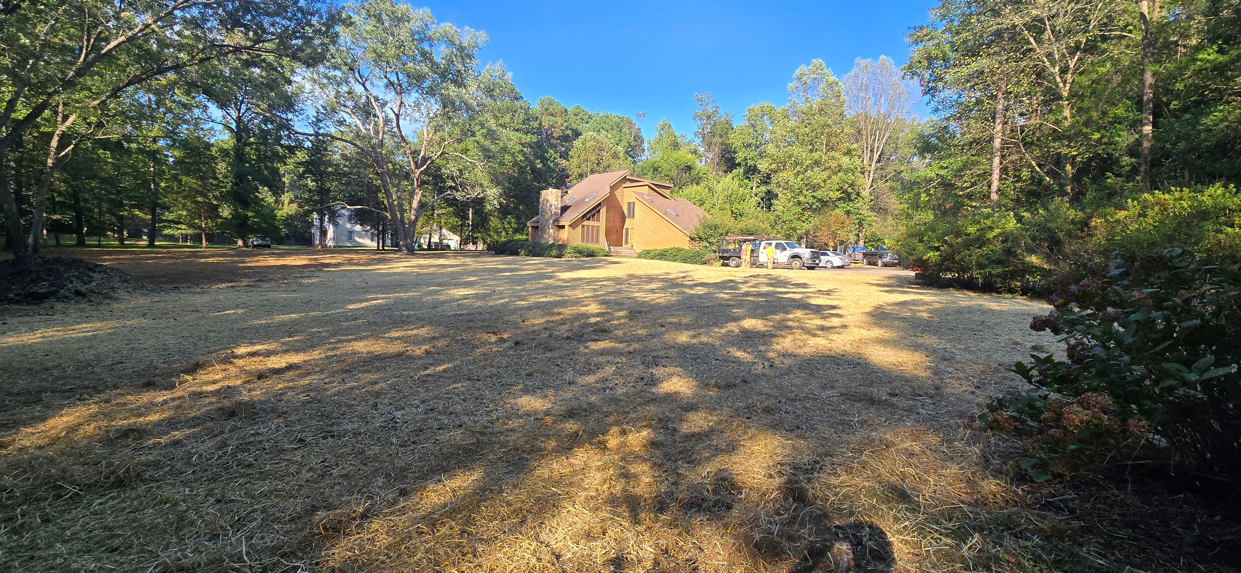 Land Clearing/Demolition for C.A. Sherry Land Improvement, LLC. in Louisa, VA