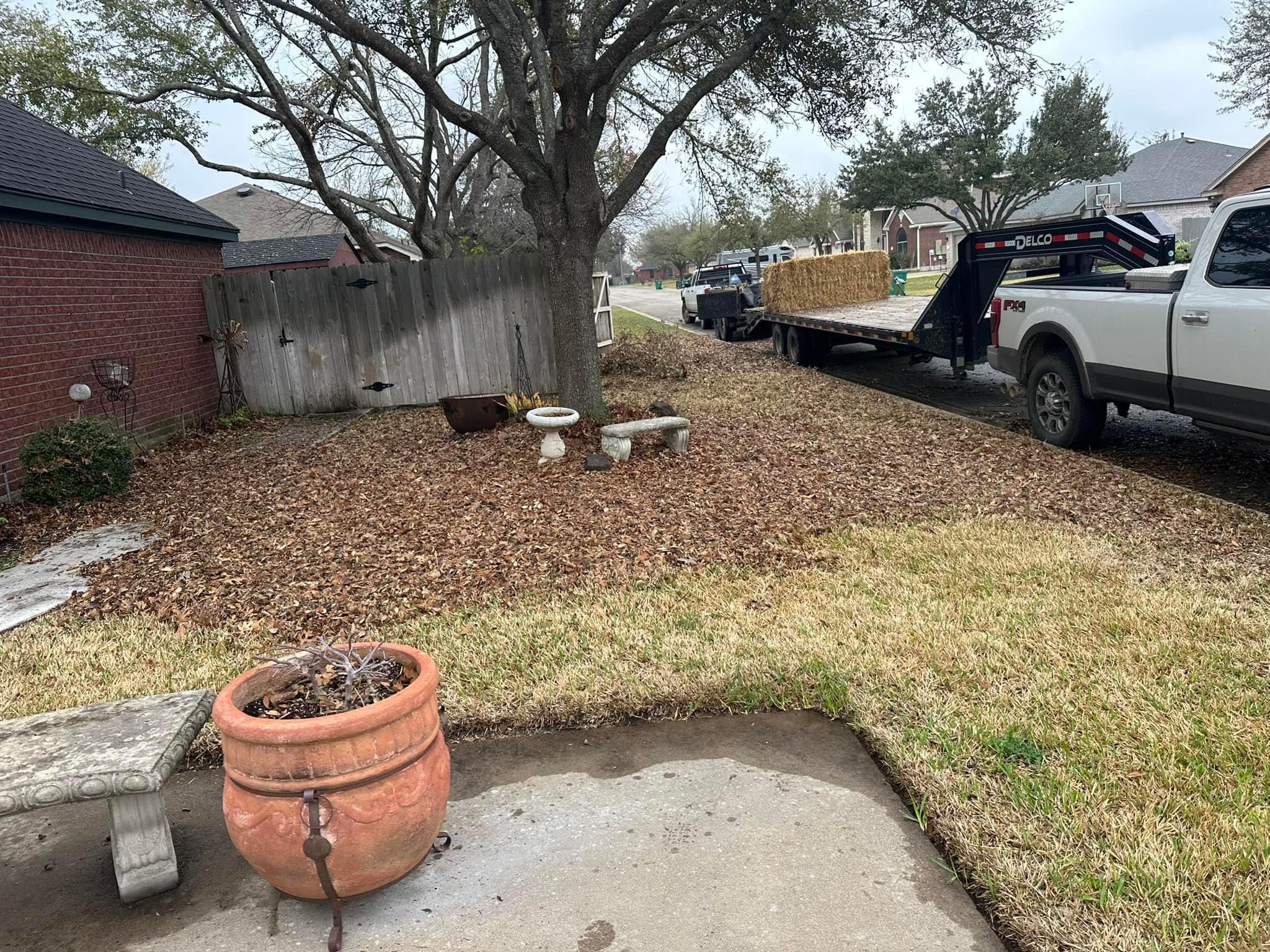 Mowing for Allen Lawn Care in Taylor, Texas