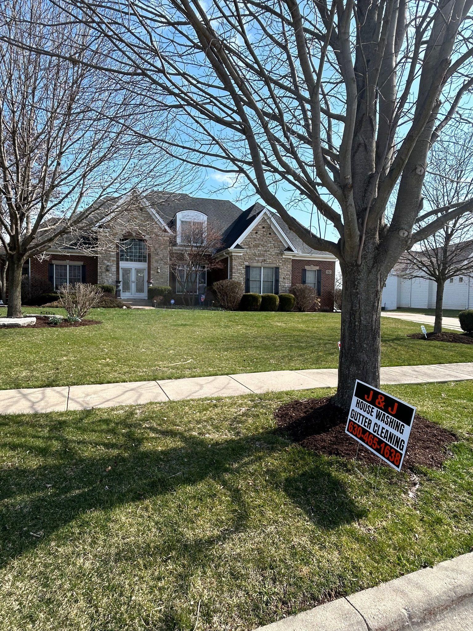 Home Softwash for J&J Power Washing and Gutter Cleaning in Sycamore, IL