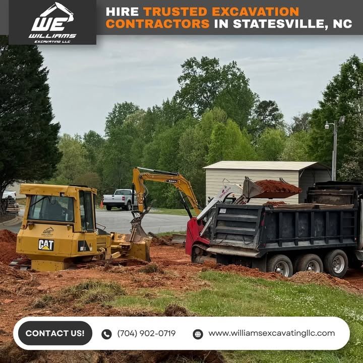  for Williams Excavating in Statesville, NC