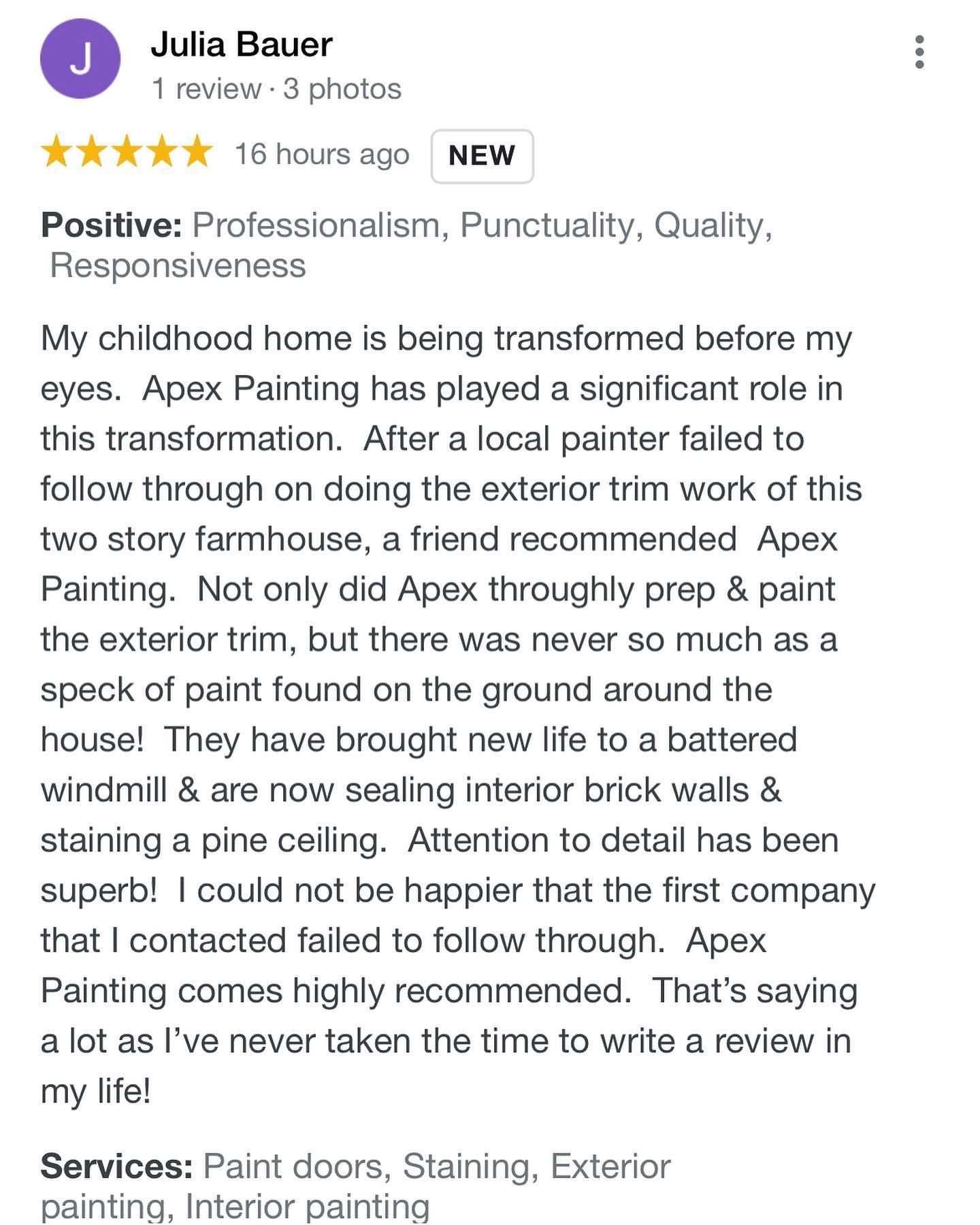  for Apex Painting in Livonia, MI