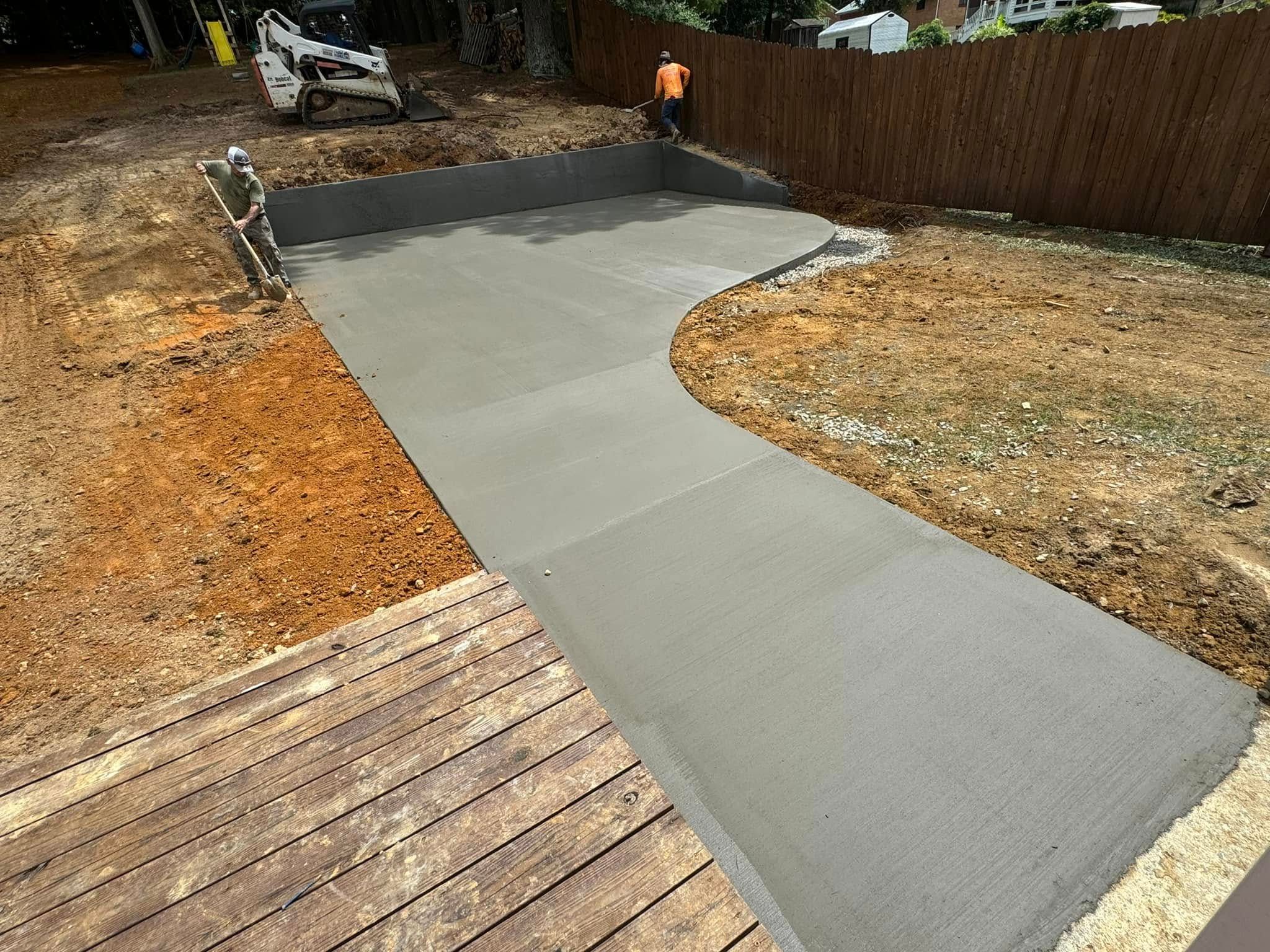 Concrete for The Amazing Concrete LLC in Roanoke, VA