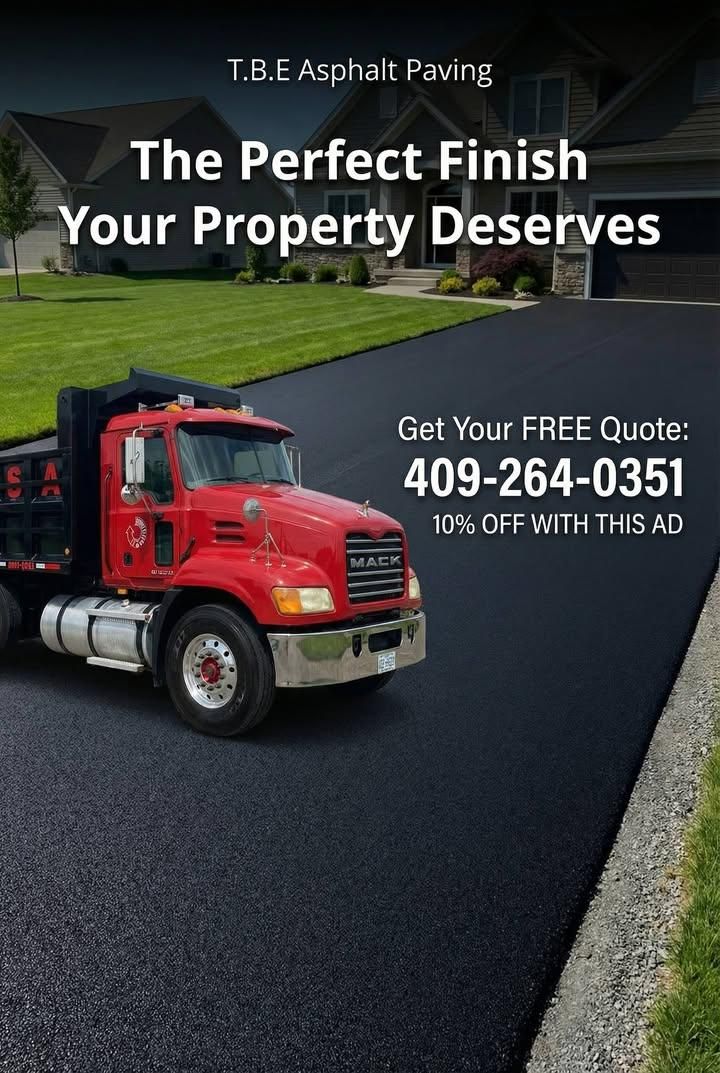  for T.B.E Asphalt Paving in Spring, TX