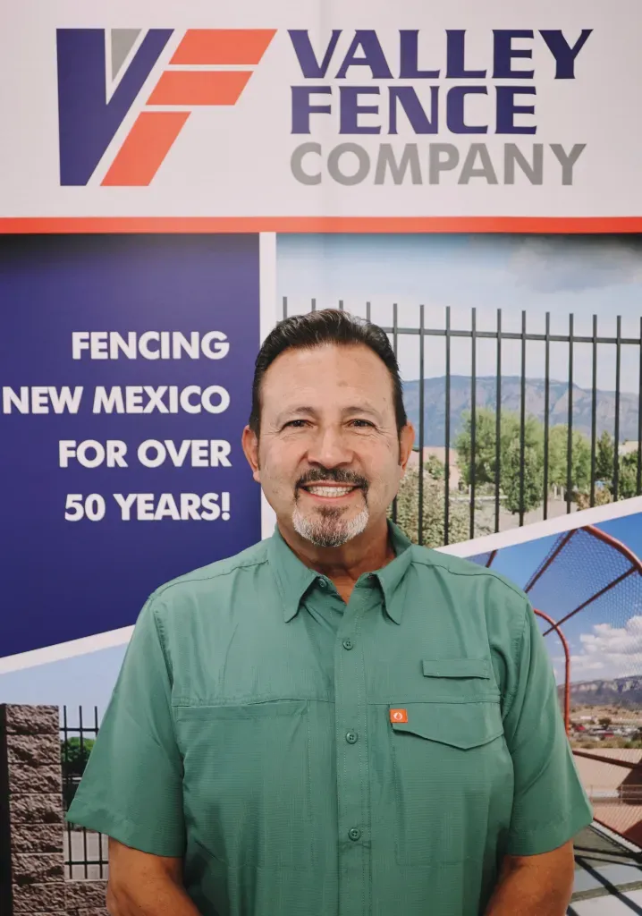 Paul Chavez at Valley Fence Company in Rio Rancho, NM