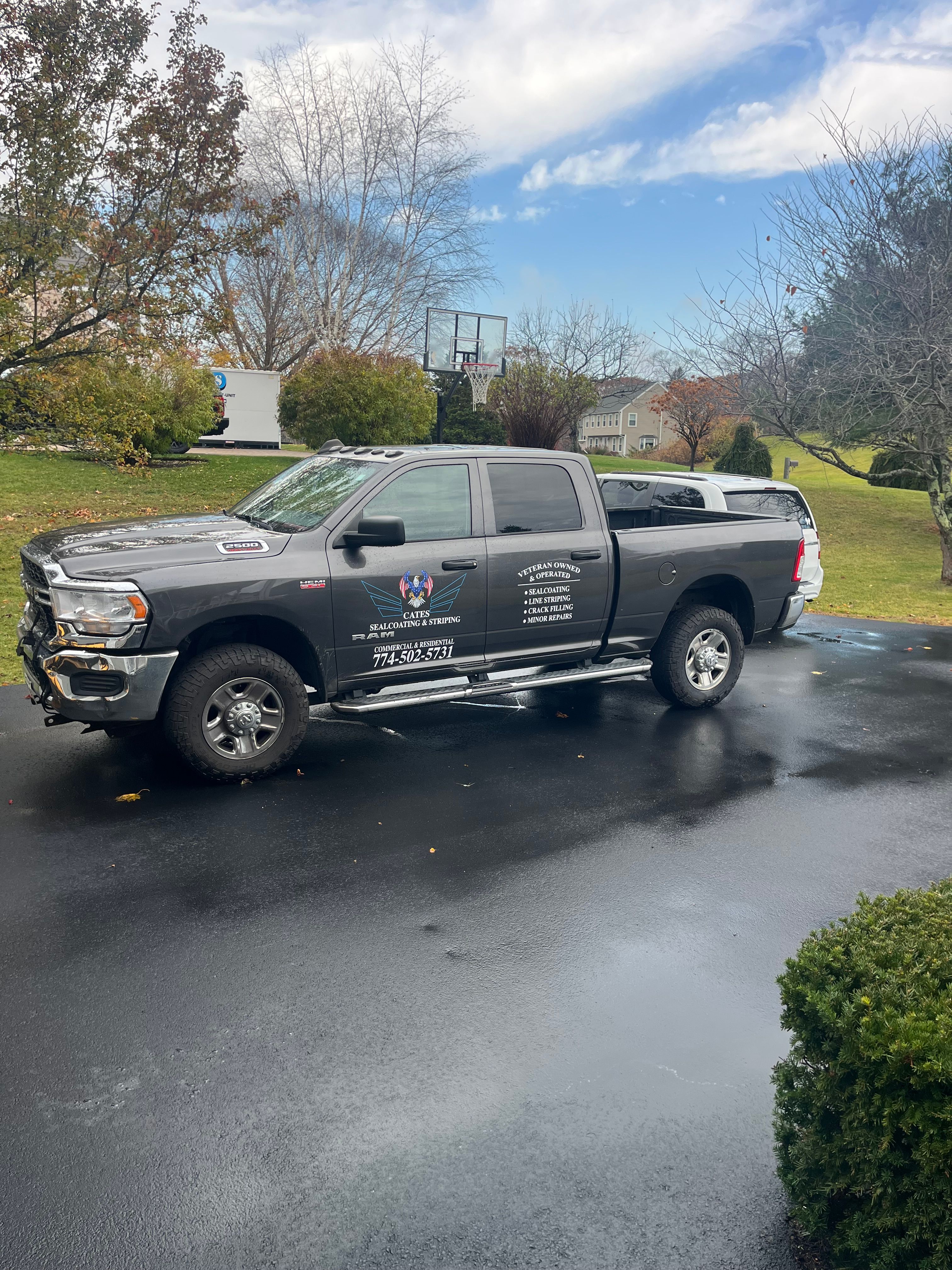  for Cates Sealcoating and Striping in Charlton, MA