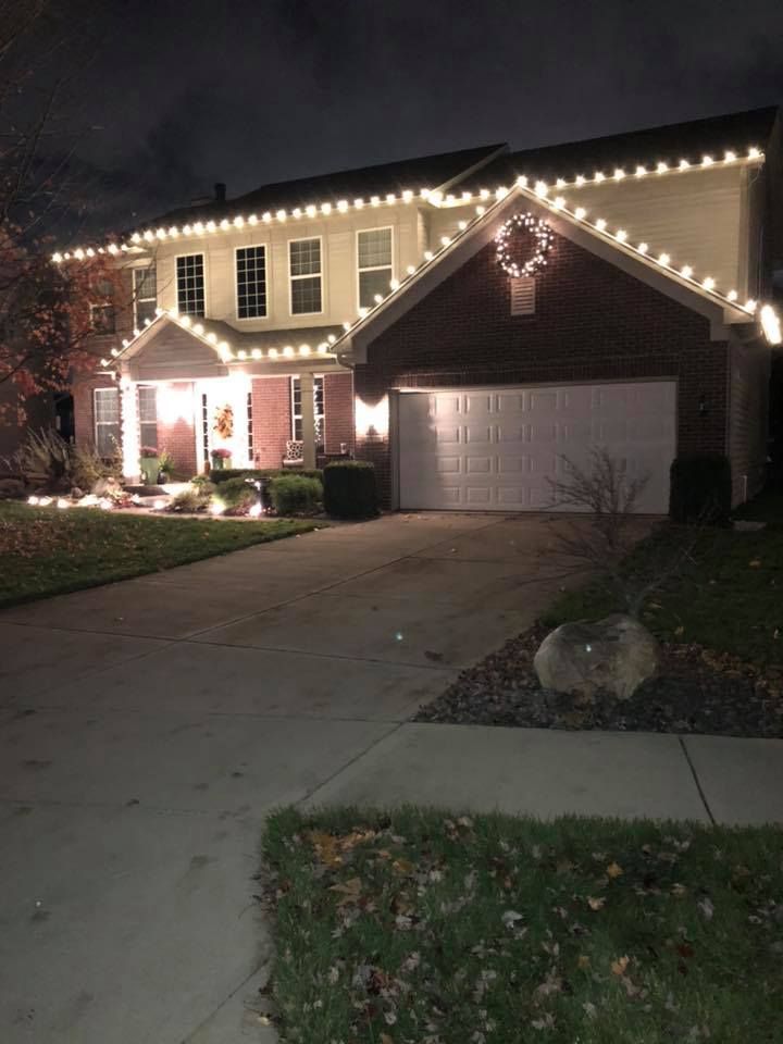 Permanent Light Installation for Christmas Light Installers in Indianapolis, IN
