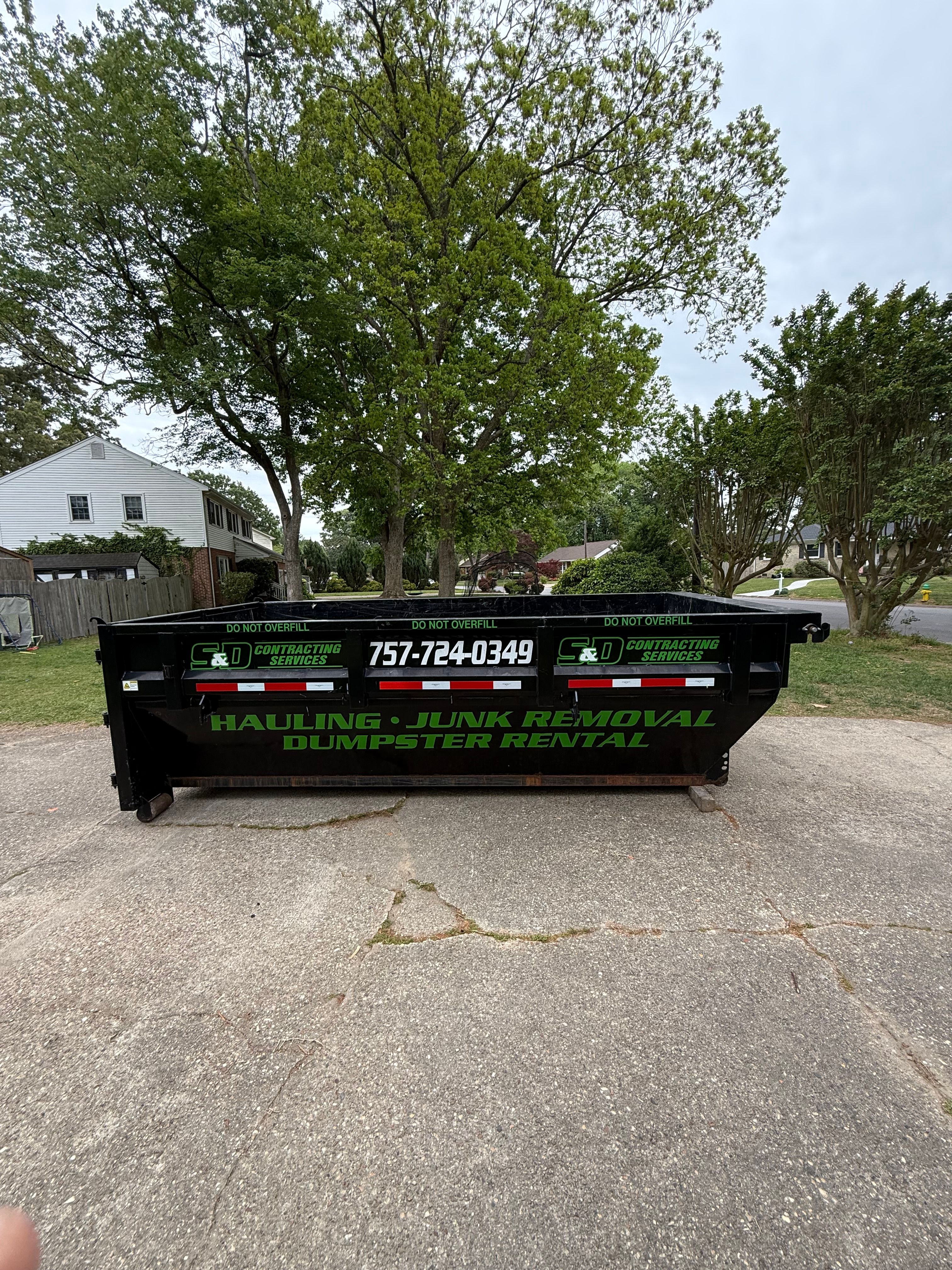  for S & D Dumpsters & Junk Removal in Virginia Beach, VA