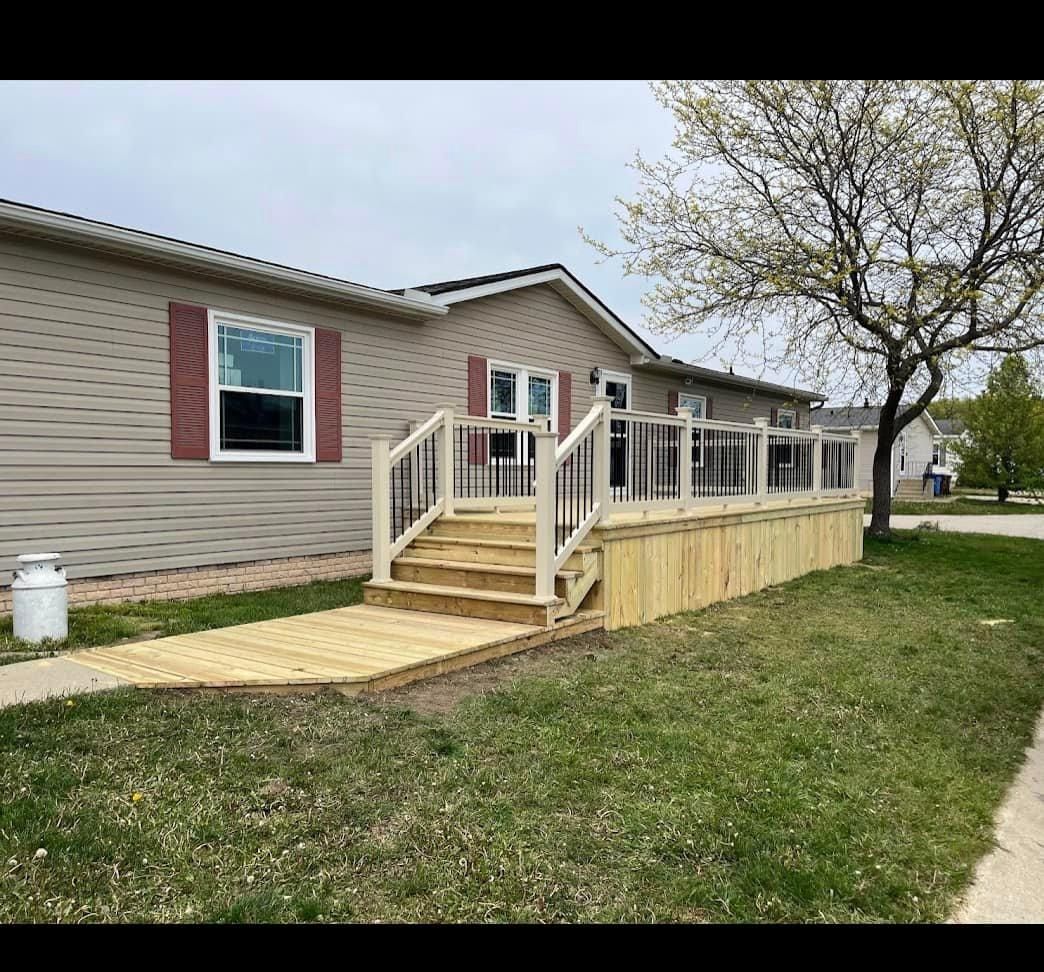 Deck & Patio Installation for BASE Contracting in Dundee,  MI