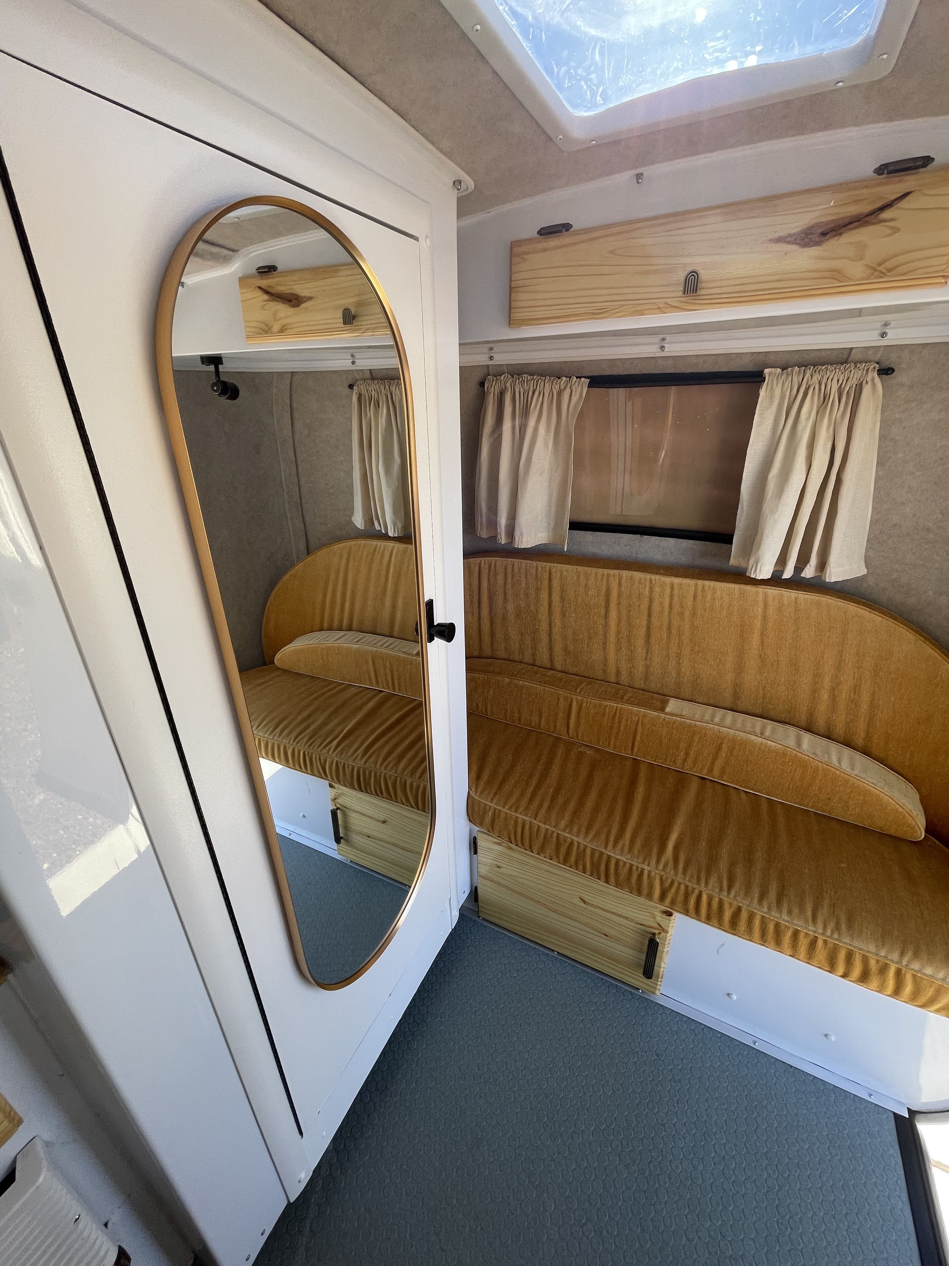 Scamp Travel Trailer for Mauka to Makai RV Renovations in Los Angeles, CA