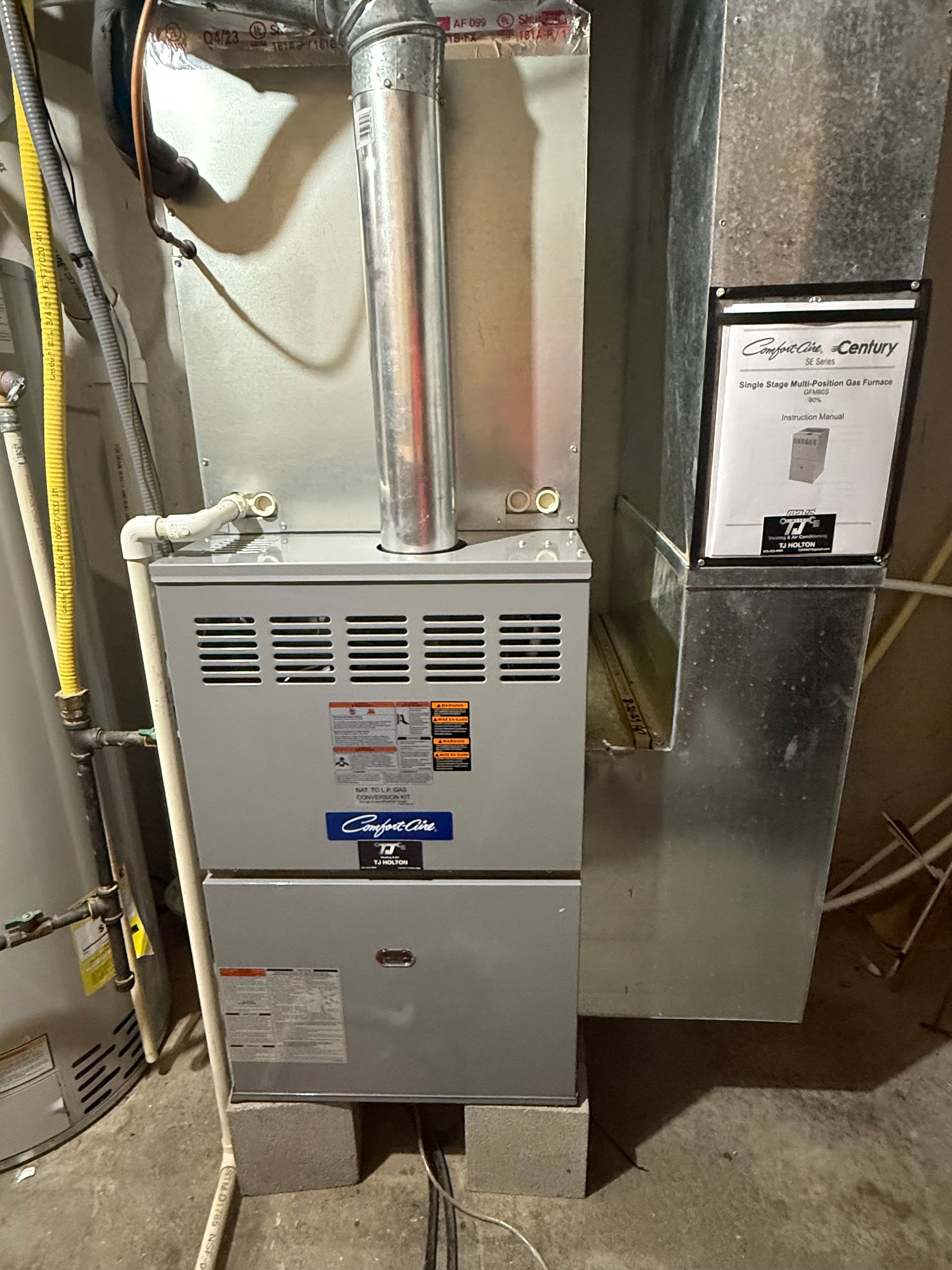  for TJs HVAC Services in Basehor, KS
