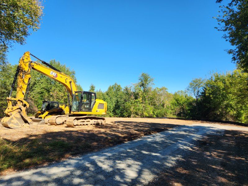 Land Clearing/Demolition for C.A. Sherry Land Improvement, LLC. in Louisa, VA
