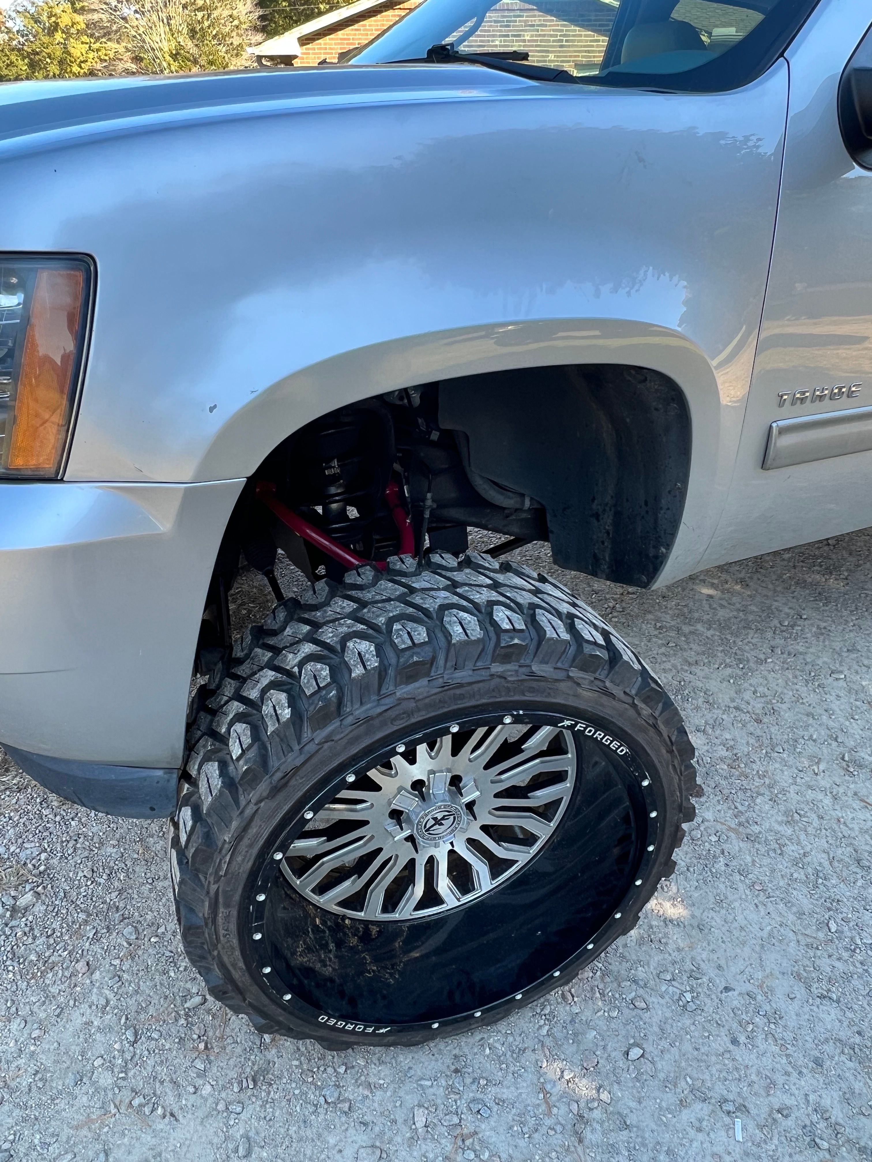 Lift/ suspension lift  for Tragedy Lighting in Oxford, NC