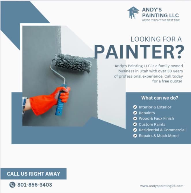  for Andy’s Painting LLC in Provo, UT