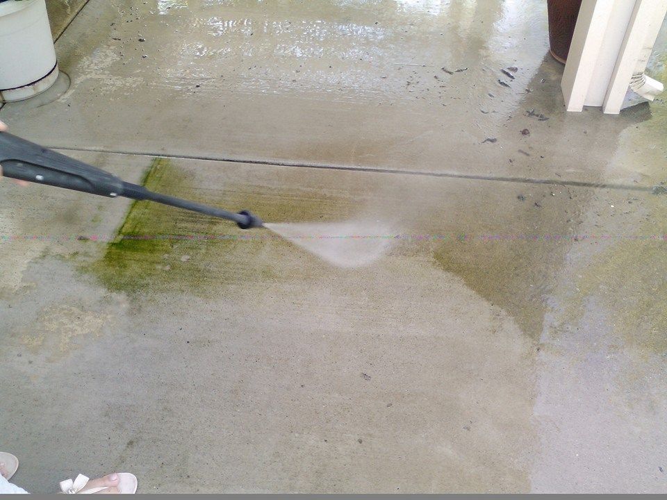 Concrete Cleaning for Sister & Brother Cleaning Services in Sacramento, CA