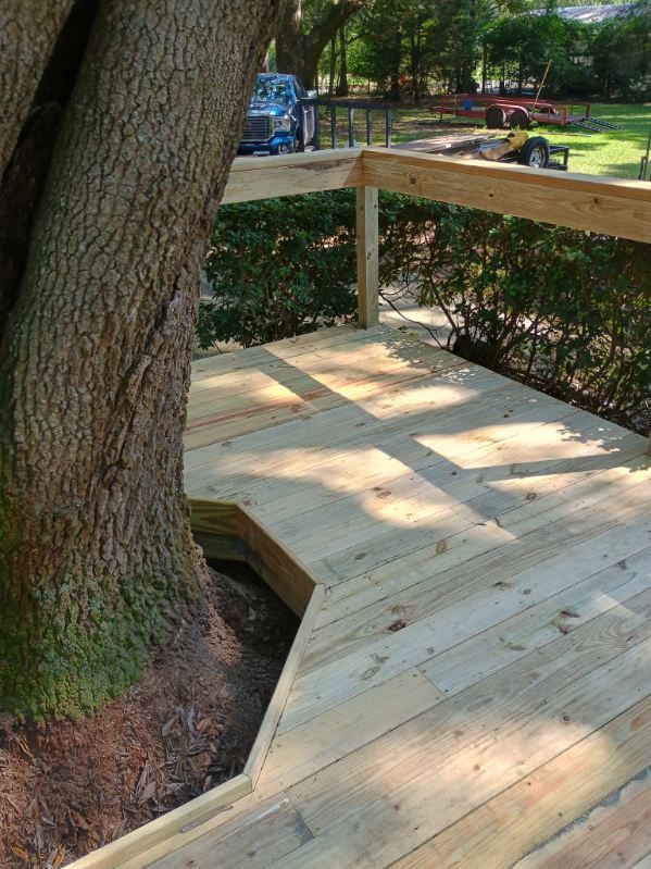 Deck & Patio Construction for JPH Builders Inc. in Milton, FL