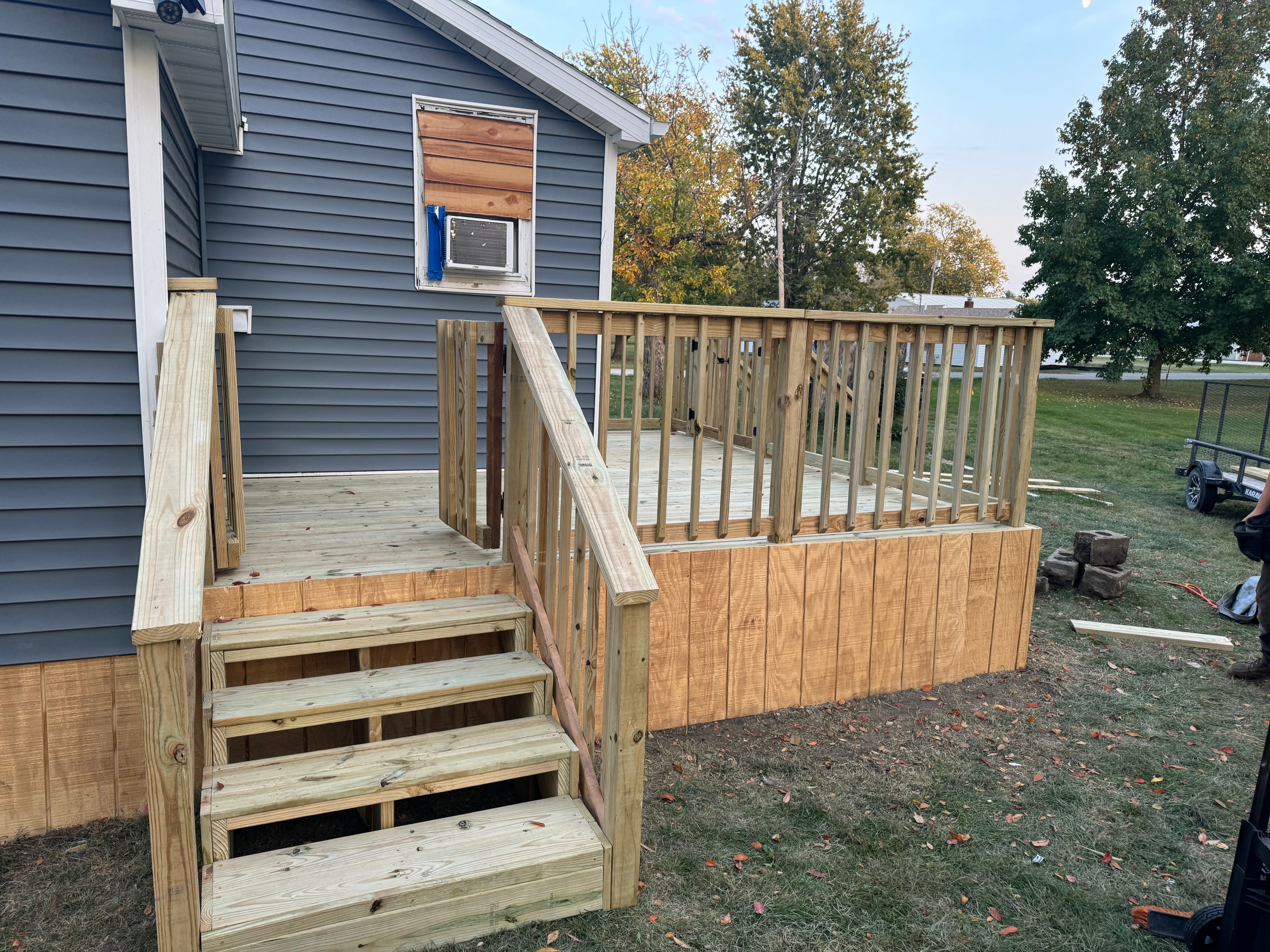 Decks for Risner Construction in De Motte, IN