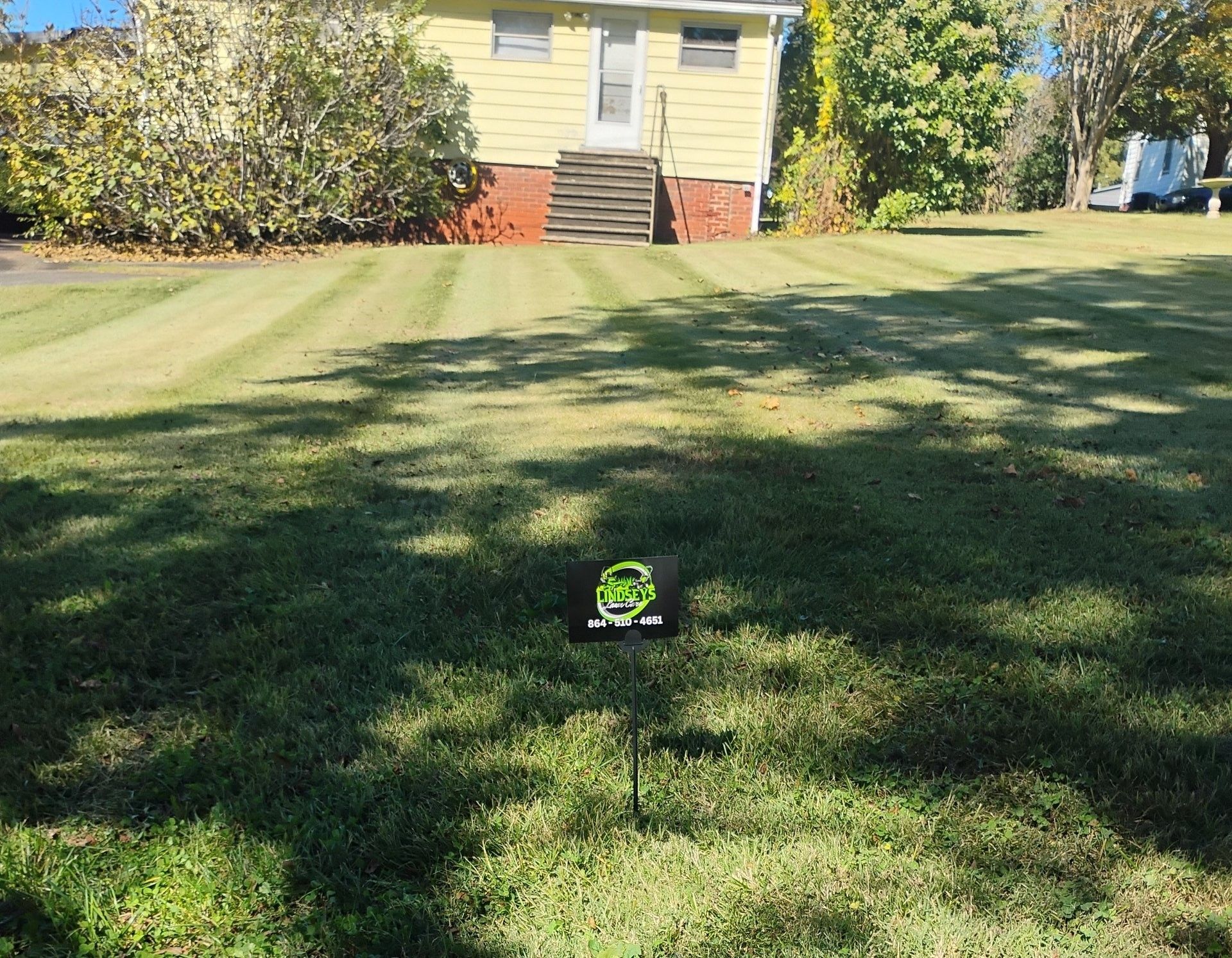  for Lindsey's Lawn Care in Inman, SC
