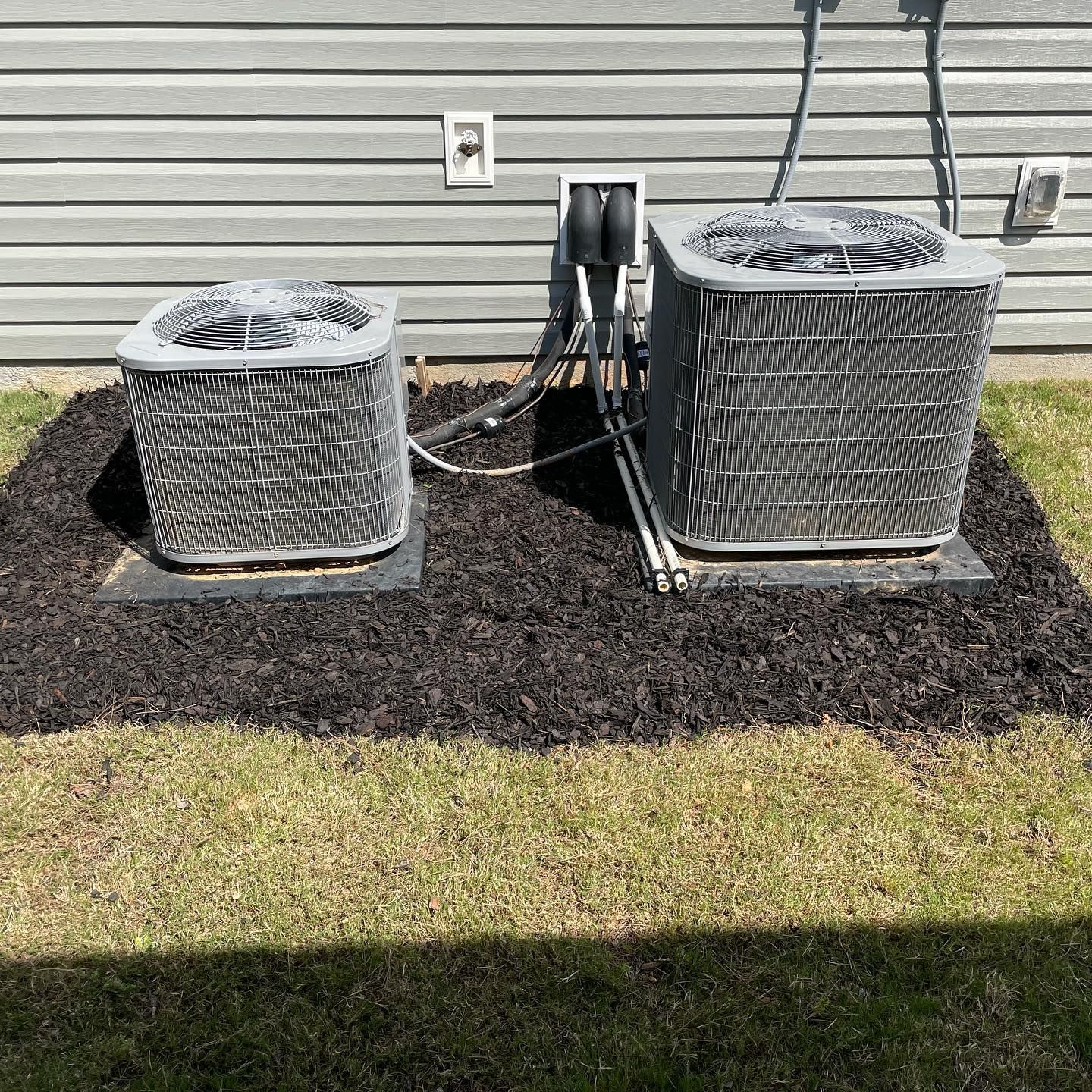Landscaping for JIF Concrete Services in Greenville, SC