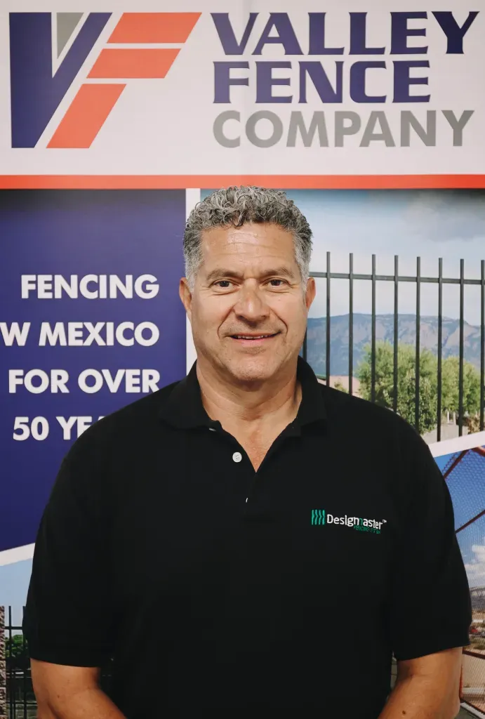 Gerald Padilla at Valley Fence Company in Rio Rancho, NM