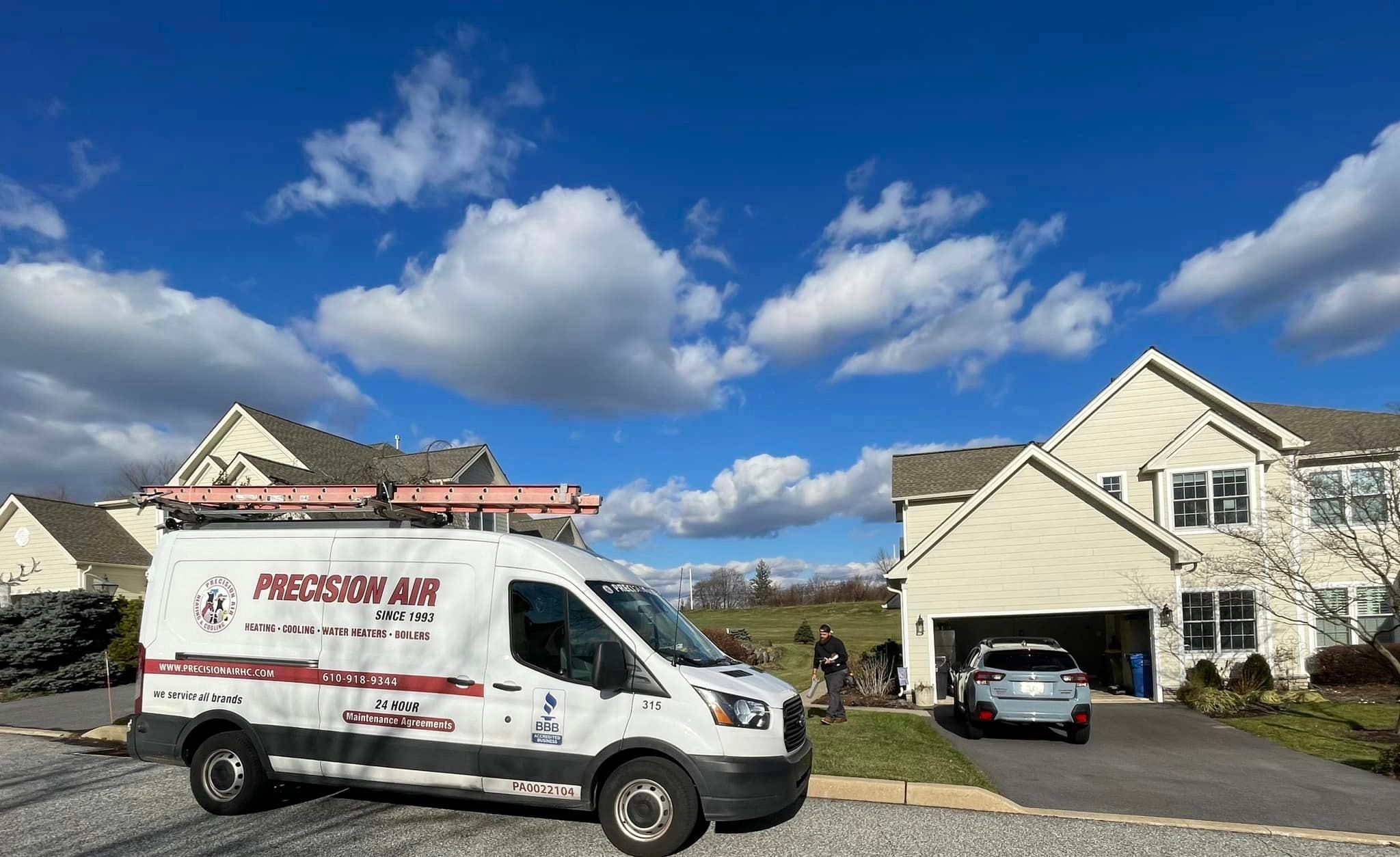 Our Fleet for Precision Air Heating Cooling in West Chester, PA
