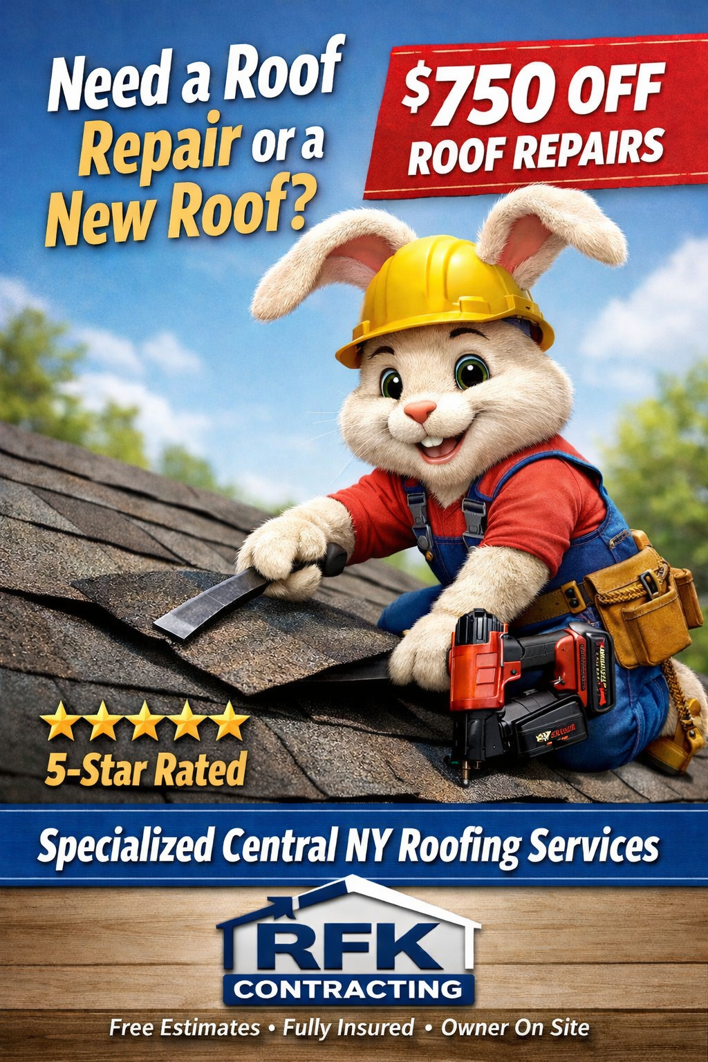  for RFK Contracting in Martville, NY