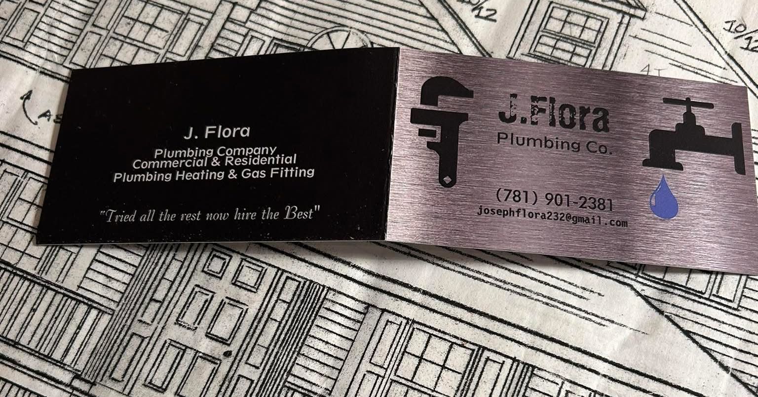  for J.Flora Plumbing Corp in Abington, MA