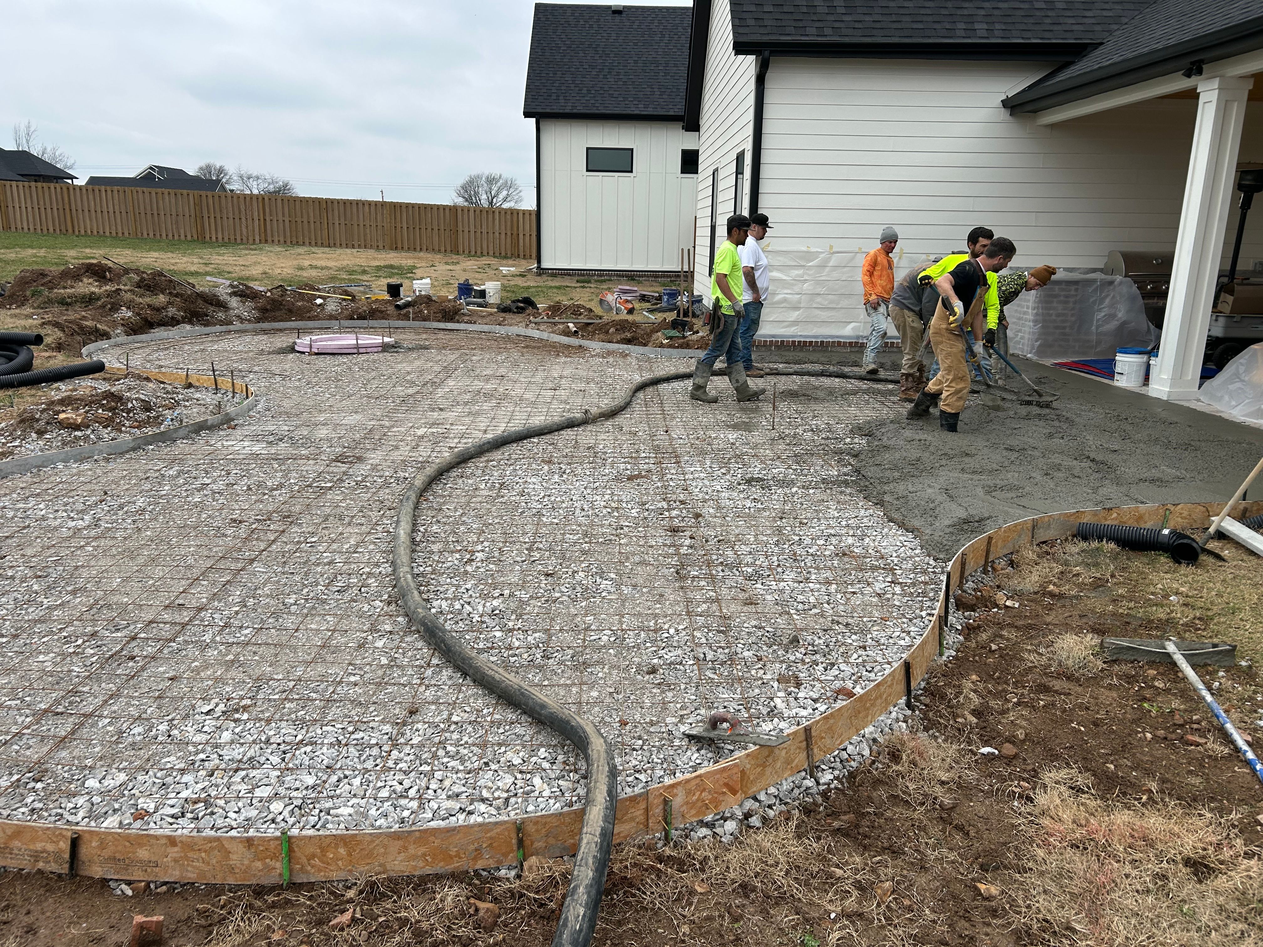  for Concrete Creations and Excavations in Centerton, AR