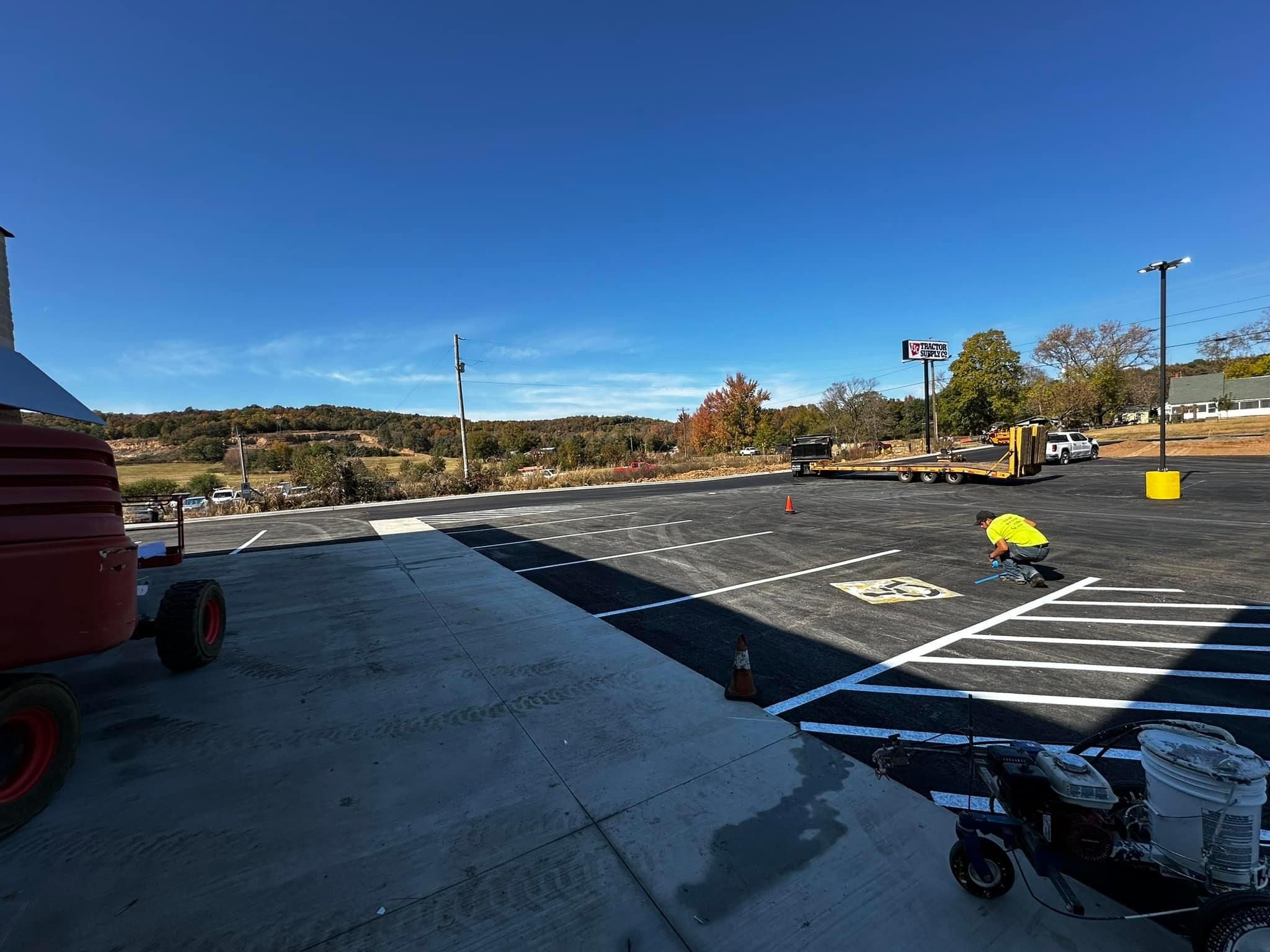 All Photos for Straight Line Striping in Little Rock, AR