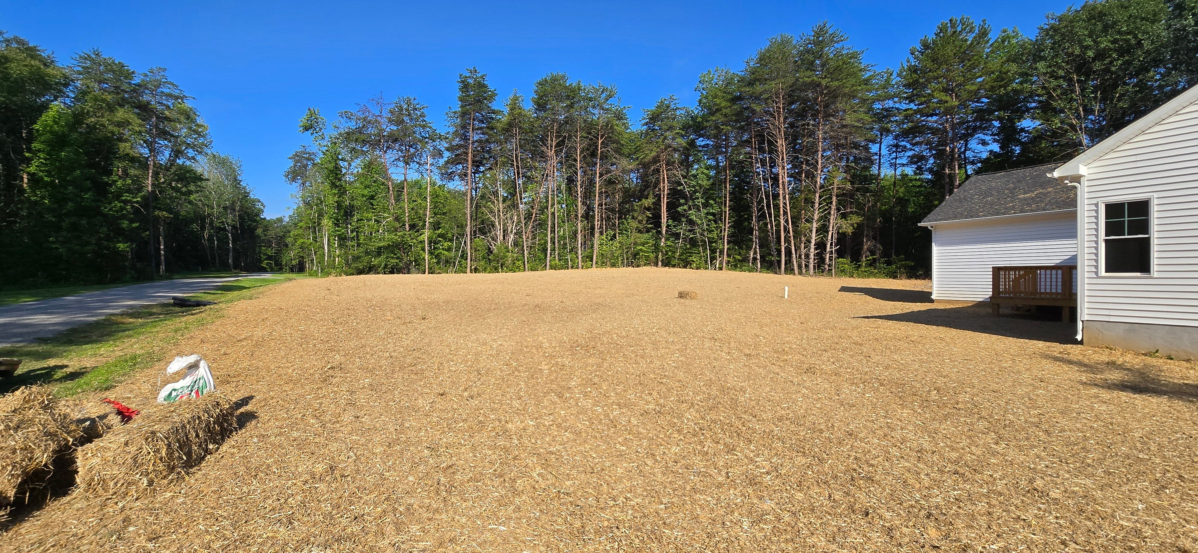Fine Grading for C.A. Sherry Land Improvement, LLC. in Louisa, VA