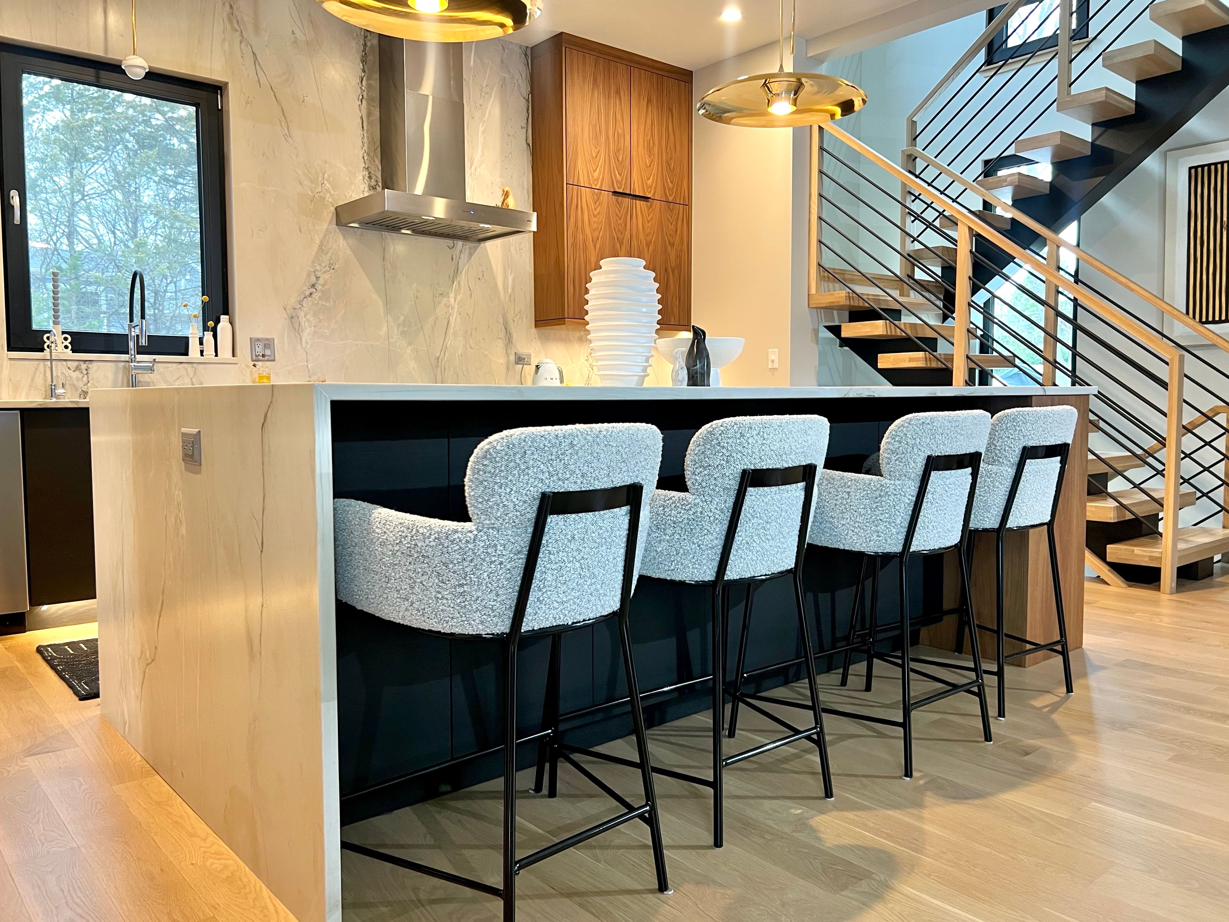 Prospect Heights Modern Kitchen for Ekwood Finishes in St. Charles, IL