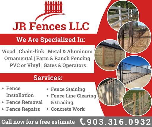  for JR Fences in Dallas, TX
